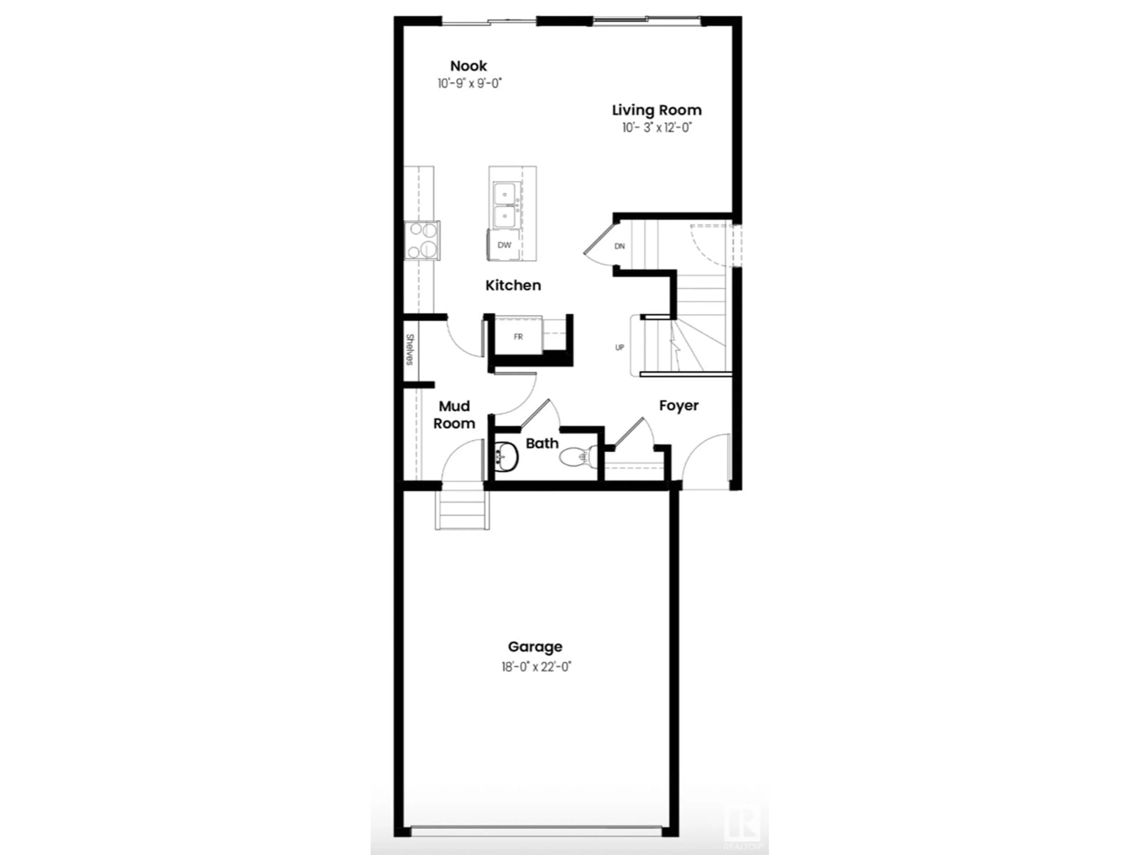 Floor plan for 3312 ROY BROWN WY, Edmonton Alberta T5E6Z9