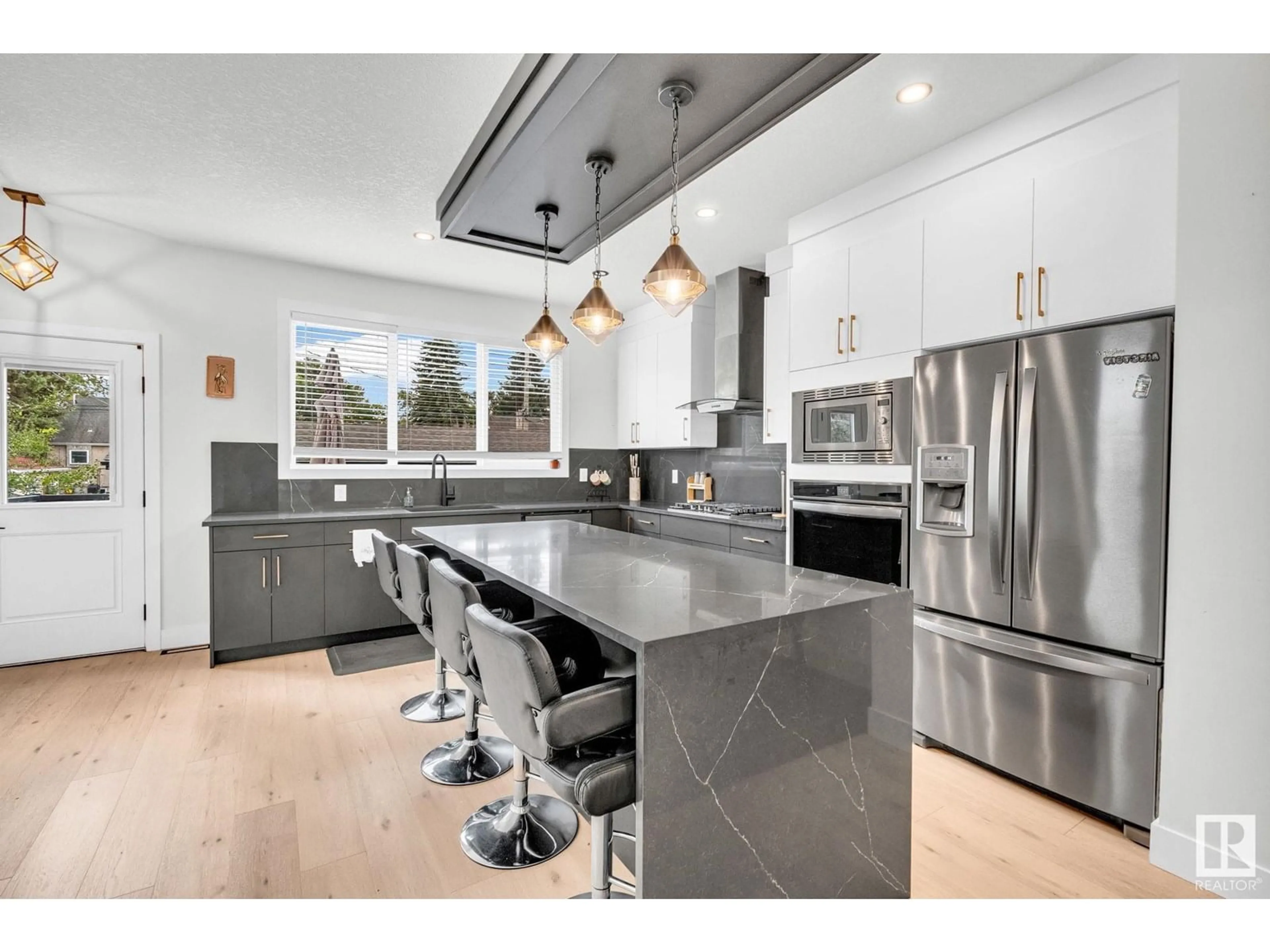 Open concept kitchen, unknown for NW - 7715 78 AV, Edmonton Alberta T6C0M8