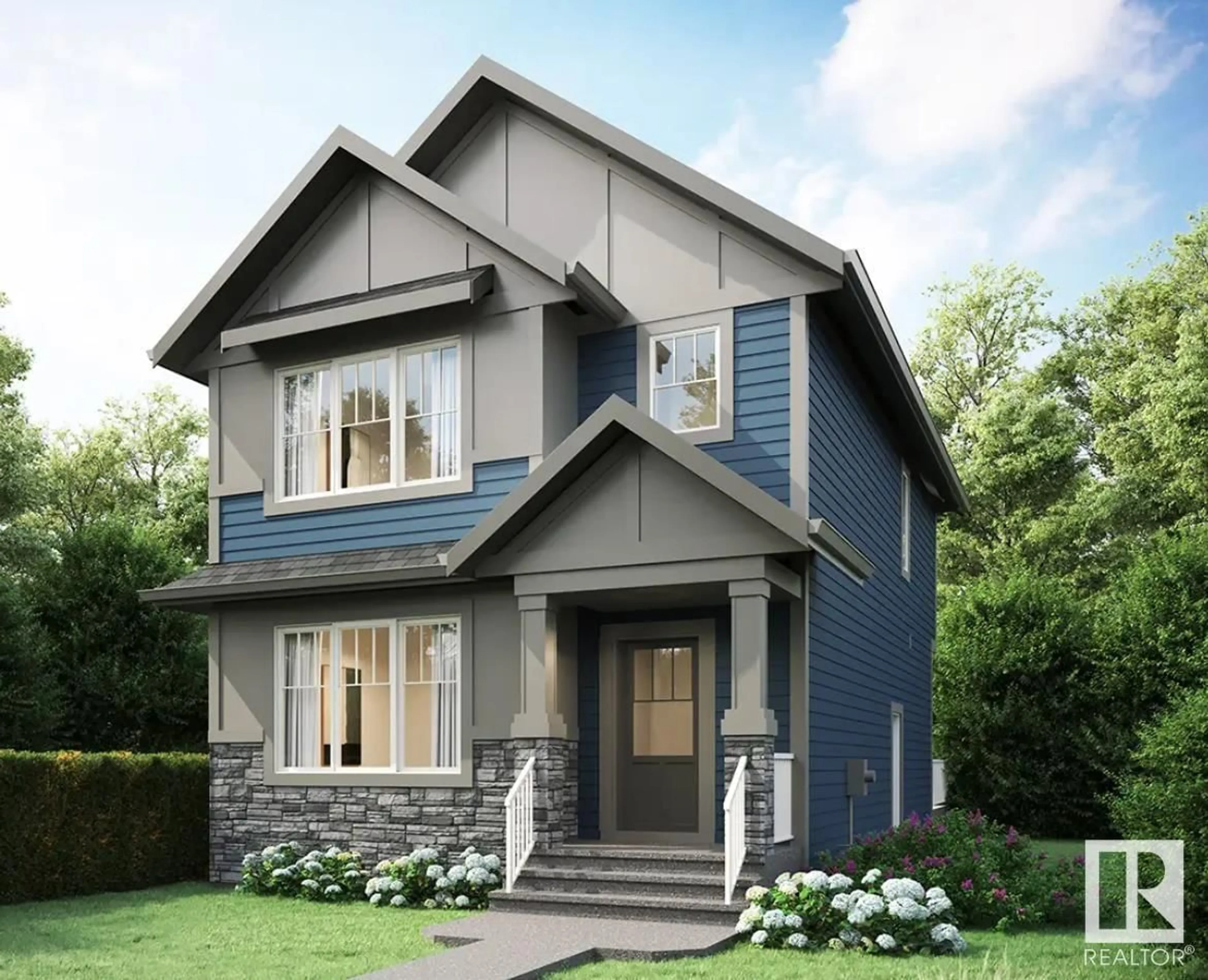 Home with brick exterior material, street for 6112 CARR RD NW, Edmonton Alberta T5E6Y4