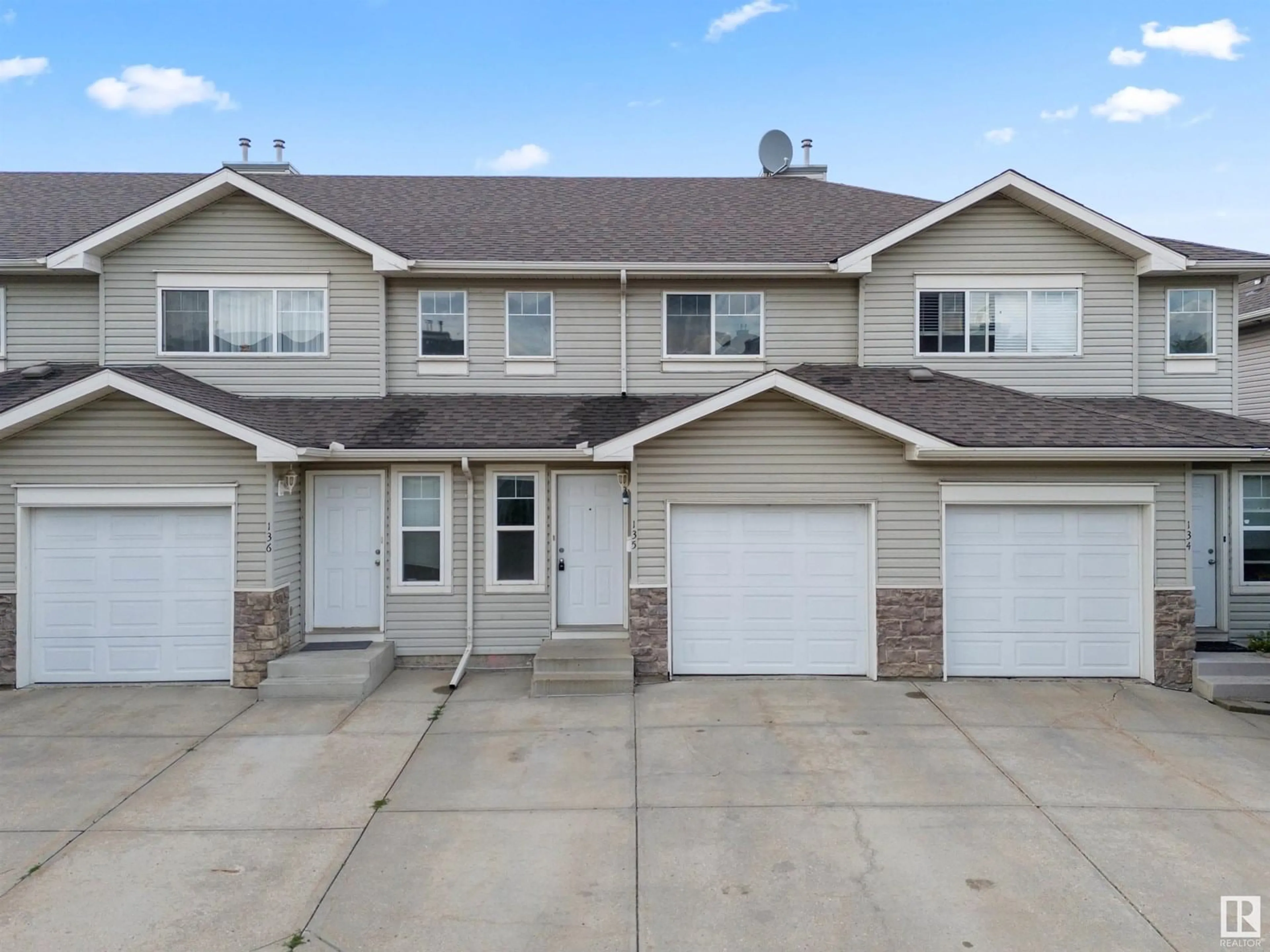 Home with vinyl exterior material, street for 230 EDWARDS DR, Edmonton Alberta T6X1G7