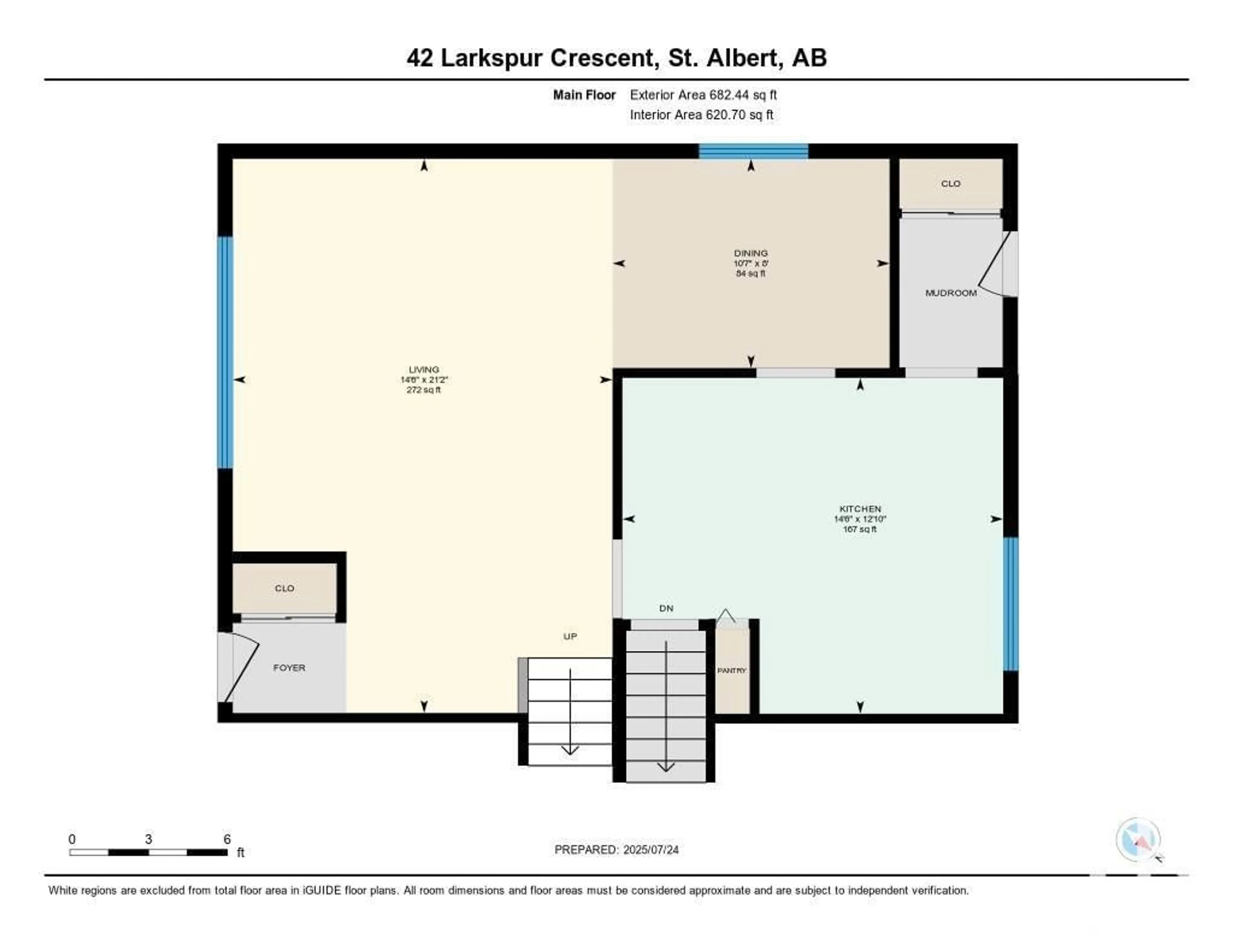 Floor plan for 42 LARKSPUR CR, St. Albert Alberta T8N2M5
