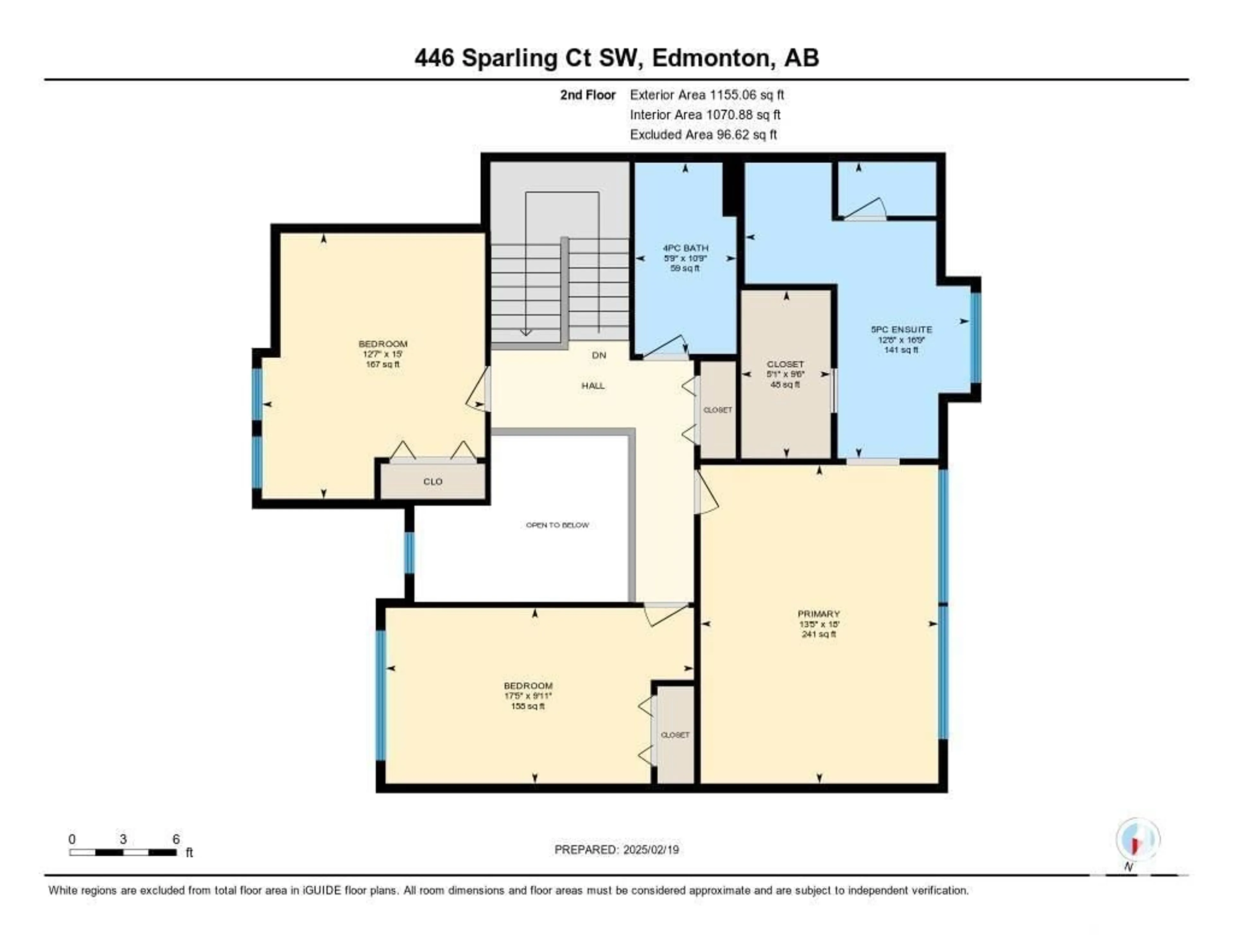 Floor plan for 446 SPARLING CO, Edmonton Alberta T6X1G9