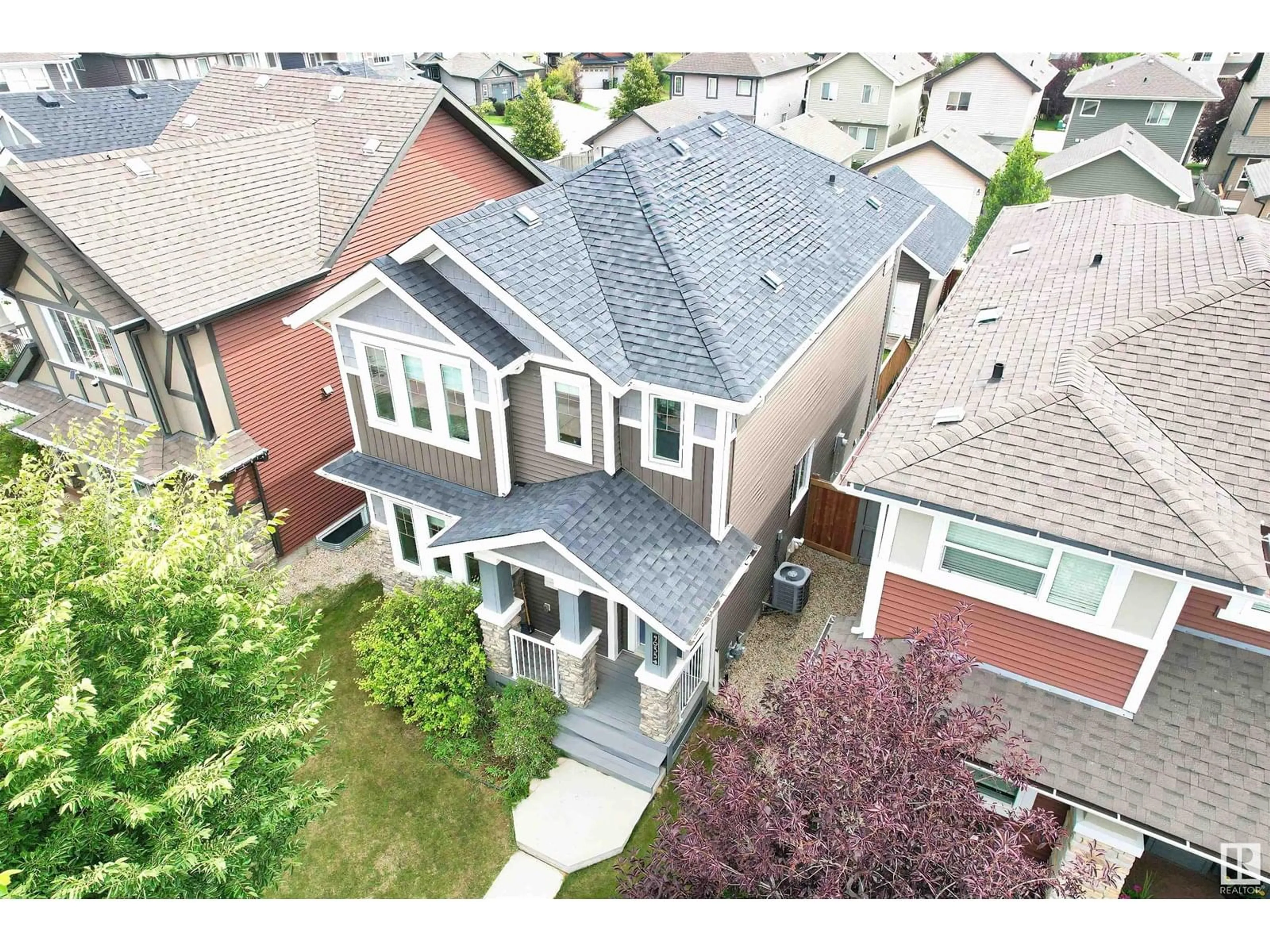A pic from outside/outdoor area/front of a property/back of a property/a pic from drone, street for NW - 9035 219 ST, Edmonton Alberta T5T6Z8