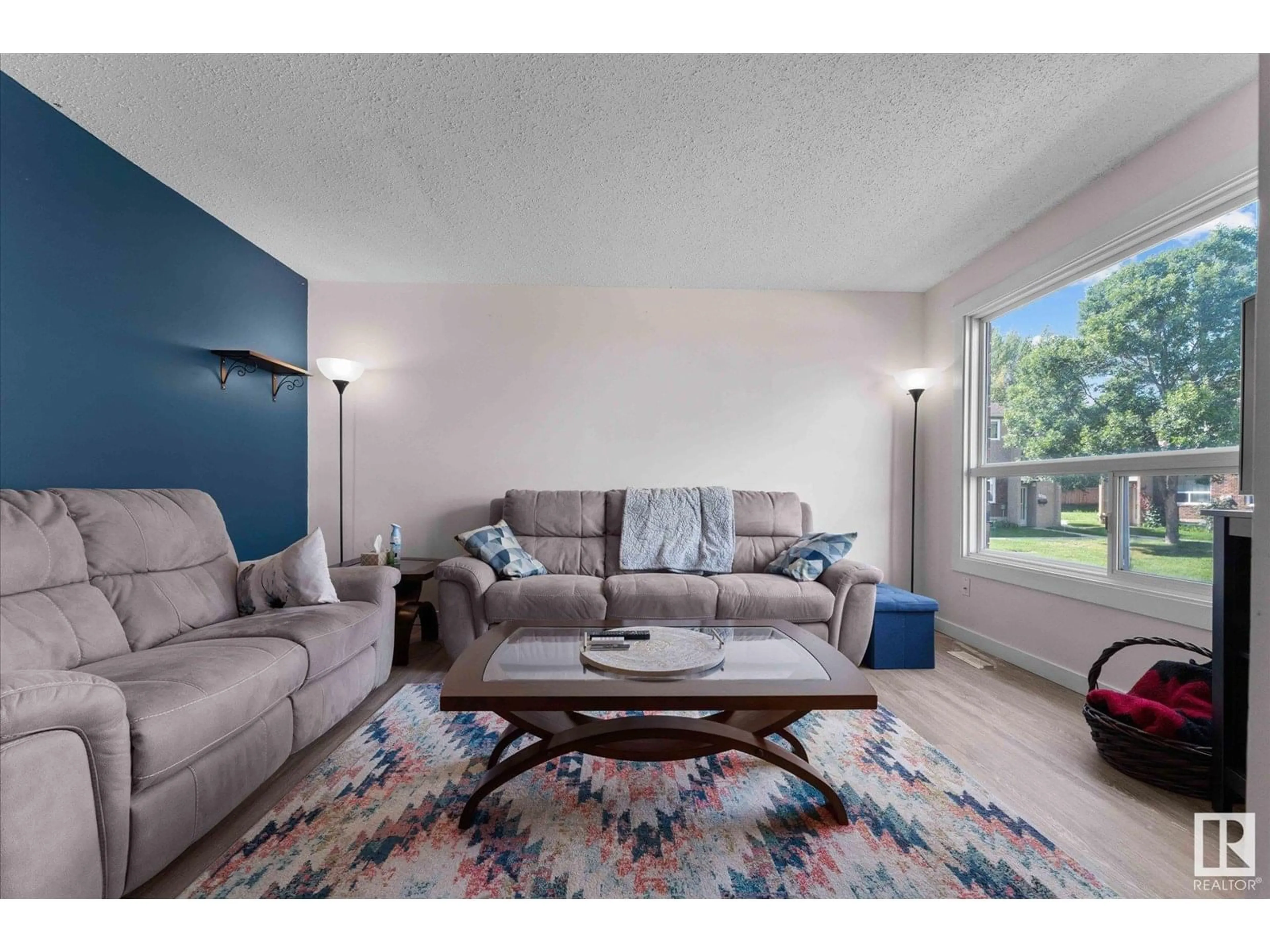 Living room with furniture, unknown for 18262 91 AV, Edmonton Alberta T5T1T6