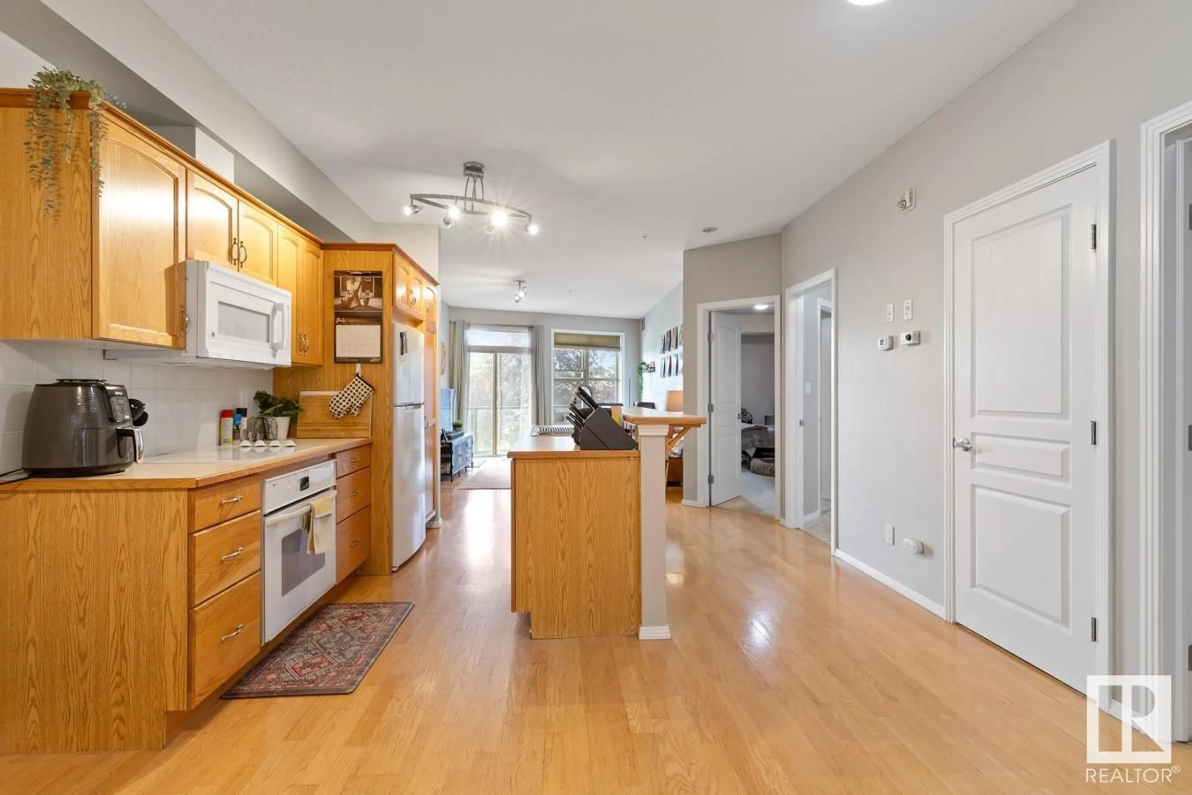Open concept kitchen, unknown for 202 - 9804 101 ST, Edmonton Alberta T5K2X3