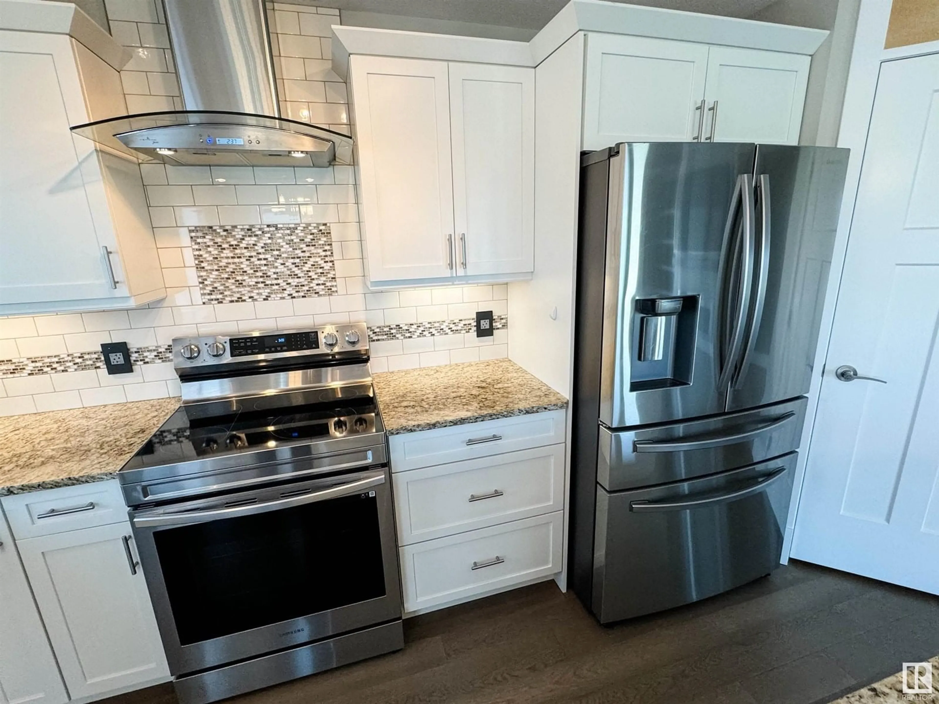 Open concept kitchen, ceramic/tile floor for 309 - 5201 BROUGHAM DR, Drayton Valley Alberta T7A0C8
