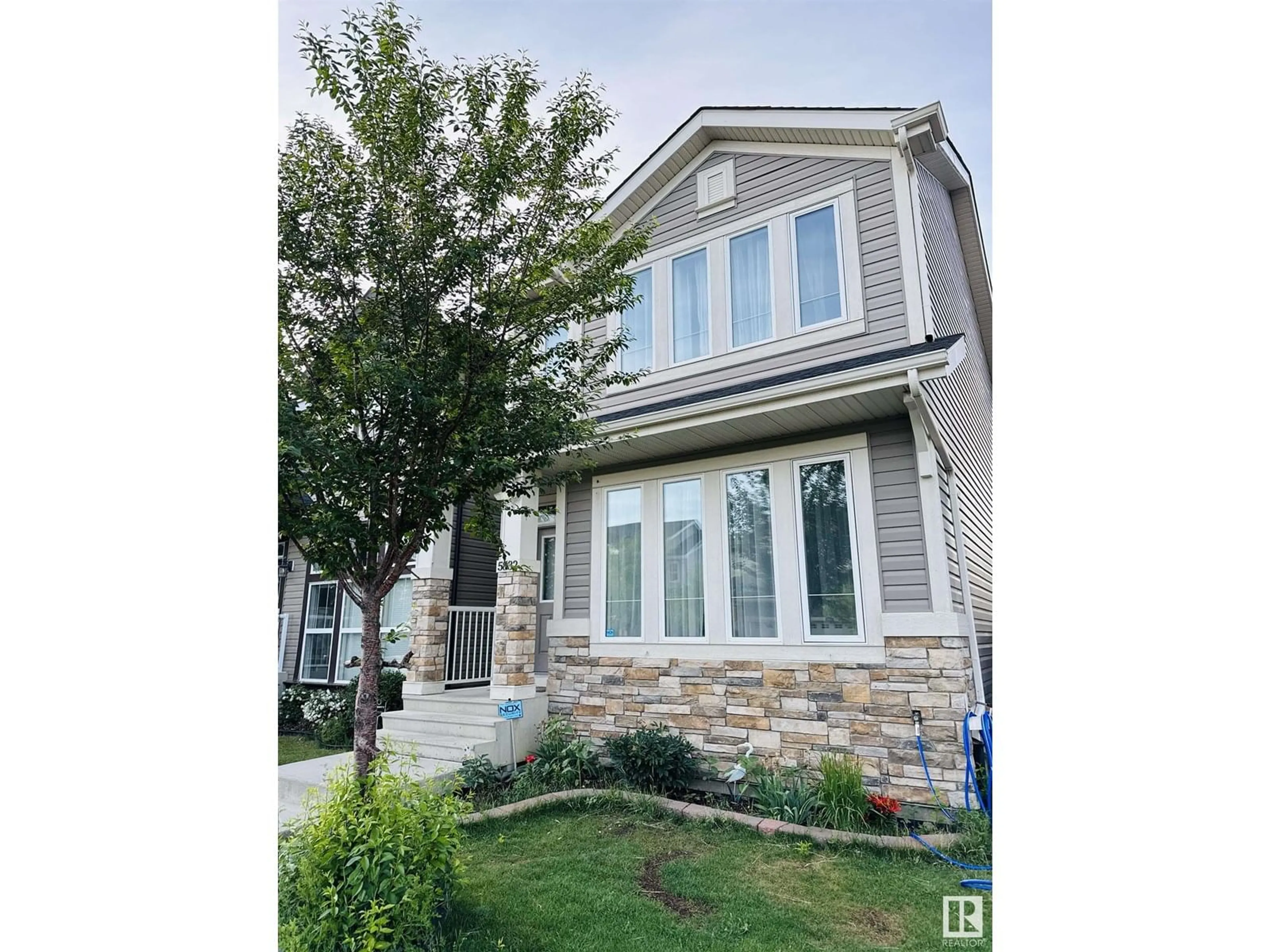 Home with brick exterior material, street for 5832 ANTHONY CR, Edmonton Alberta T6W3H5