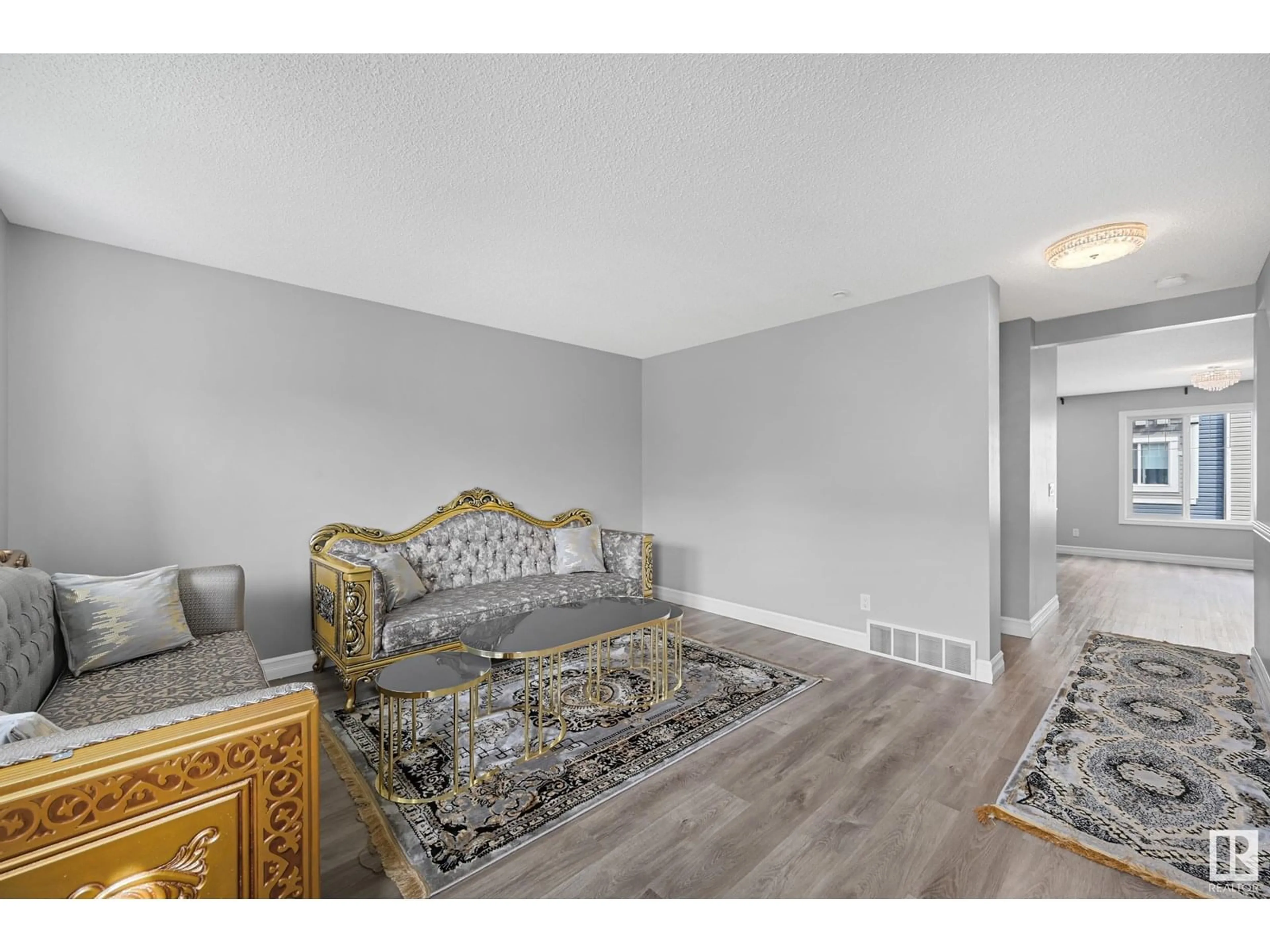 Living room with furniture, unknown for 52 14621 121 ST NW, Edmonton Alberta T5X0H2