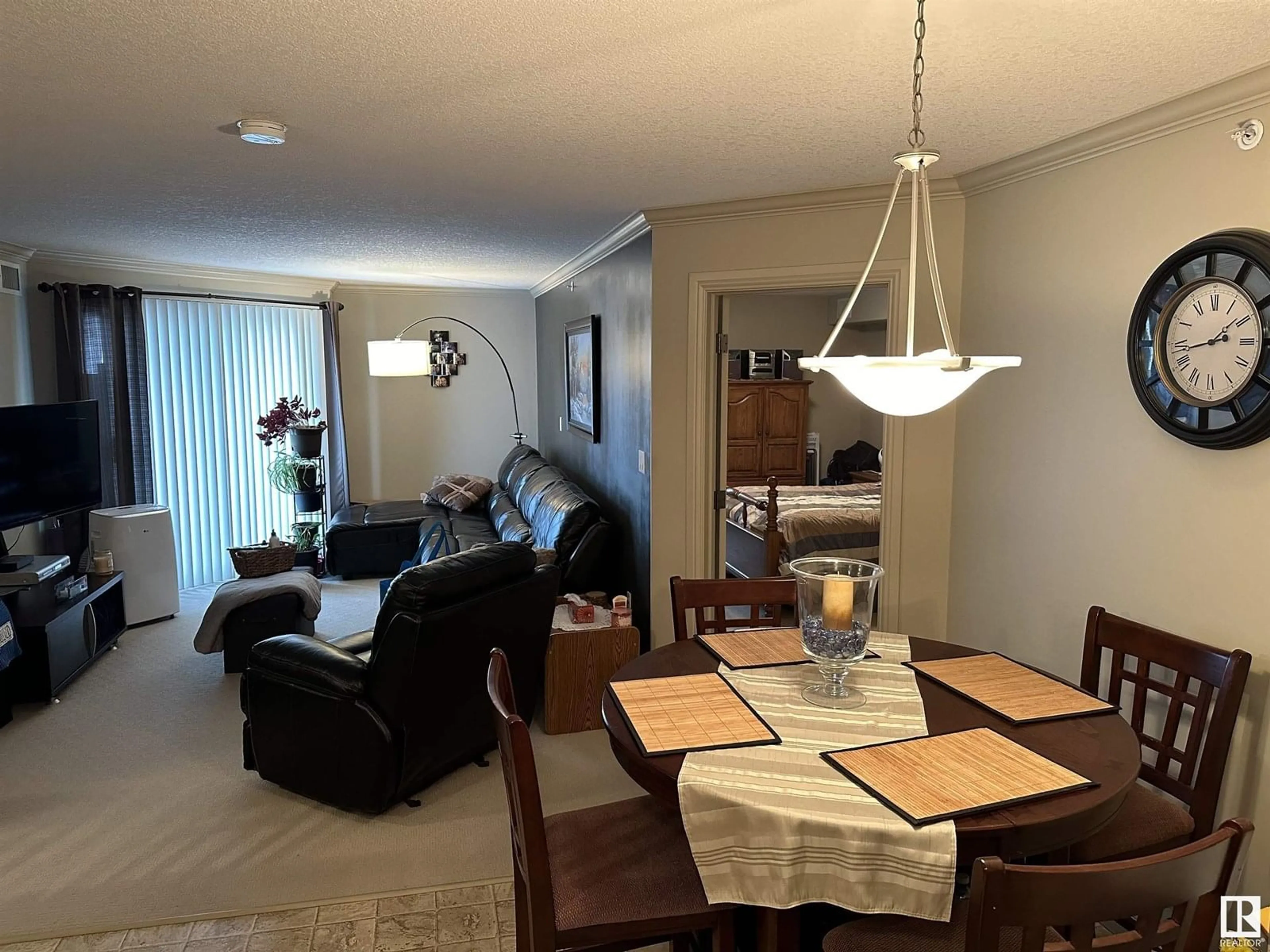 Living room with furniture, unknown for 419 - 13005 140 AV, Edmonton Alberta T6V1X1