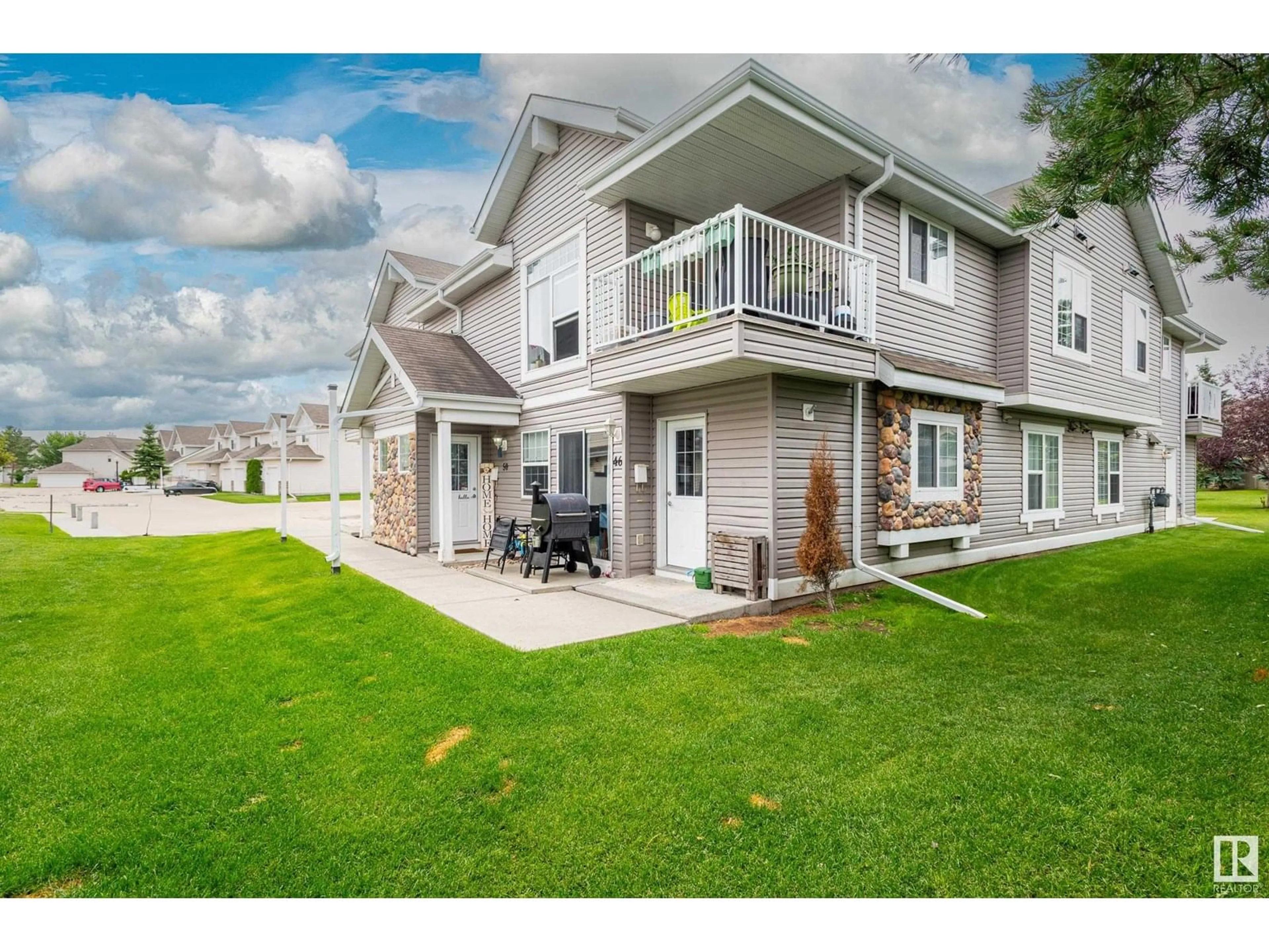 Patio, water/lake/river/ocean view for #50 - 150 EDWARDS DR, Edmonton Alberta T6X1M2