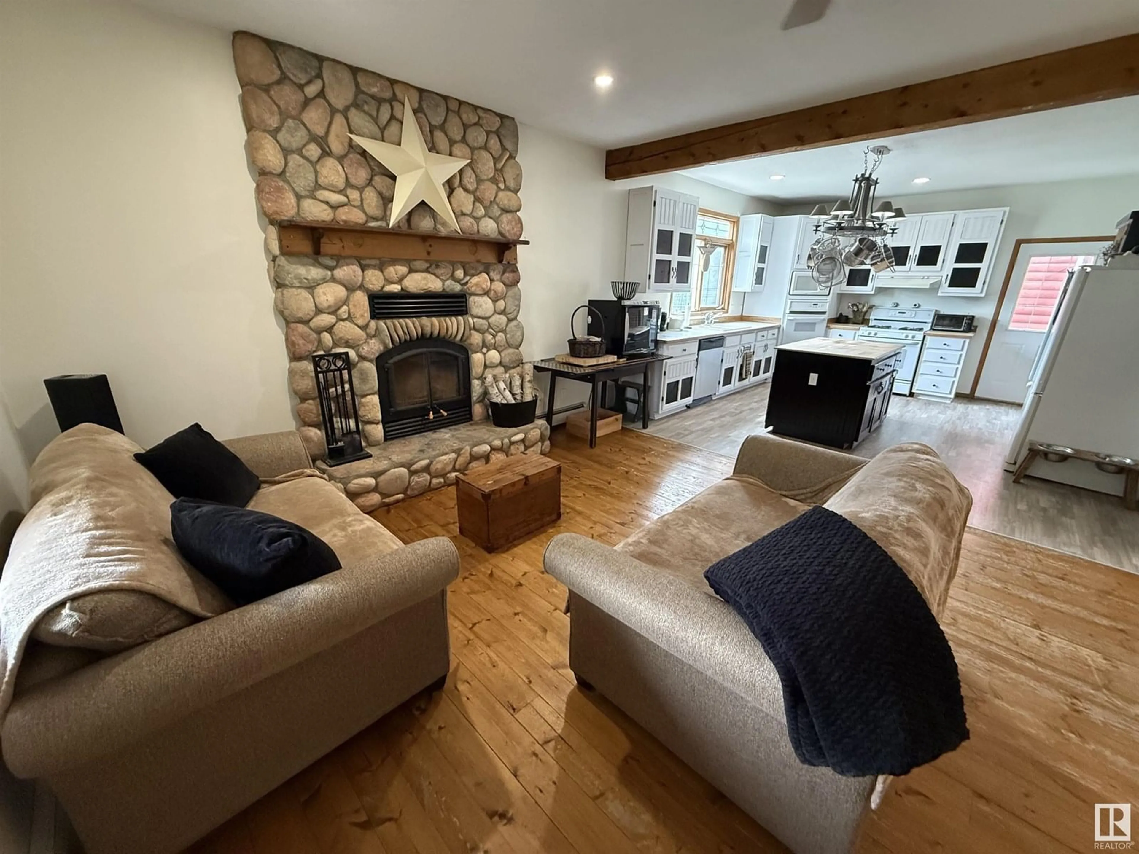 Living room with furniture, unknown for 2544 HWY 770, Rural Leduc County Alberta T0C2T0