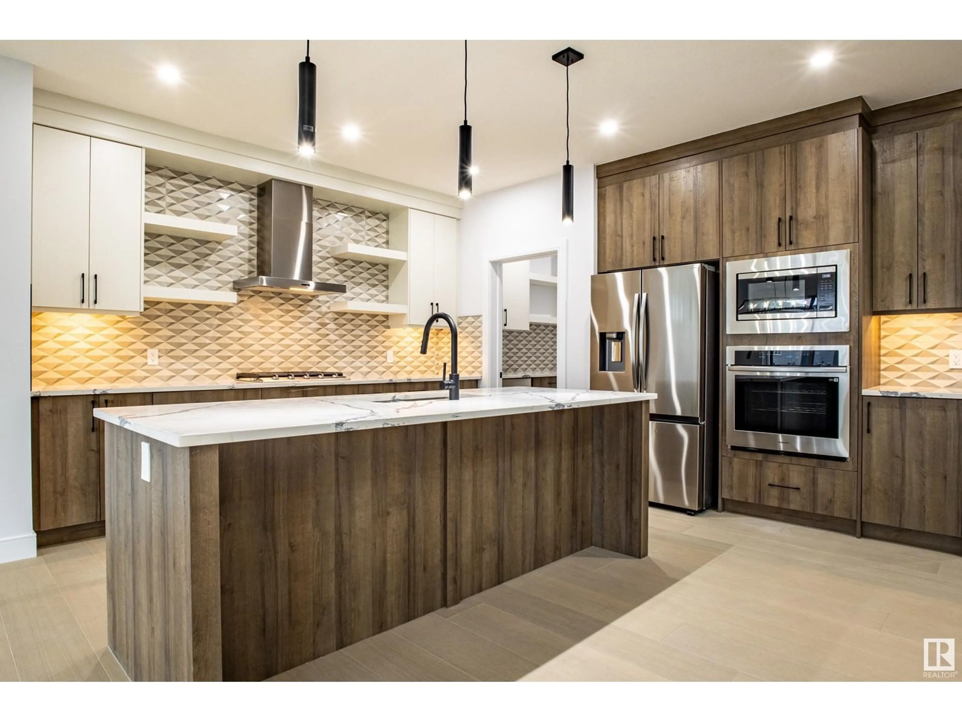 Contemporary kitchen, unknown for 205 FRASER WY, Edmonton Alberta T5Y4C1