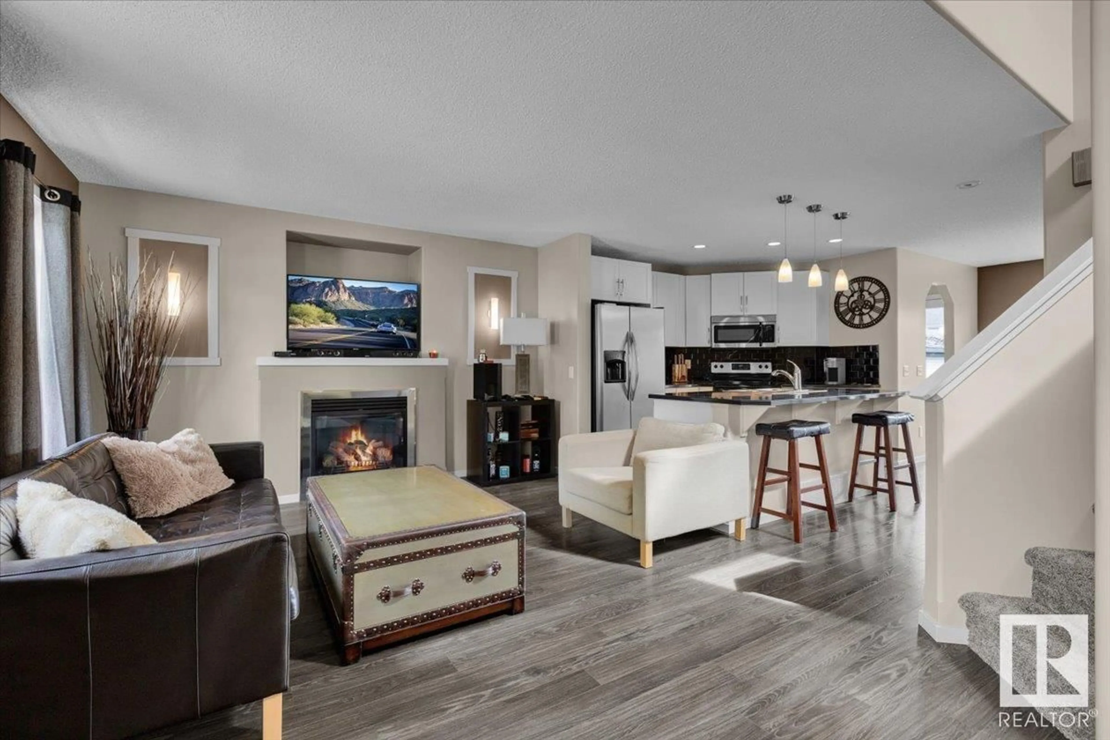 Living room with furniture, unknown for 3611 13 ST, Edmonton Alberta T6T0J4