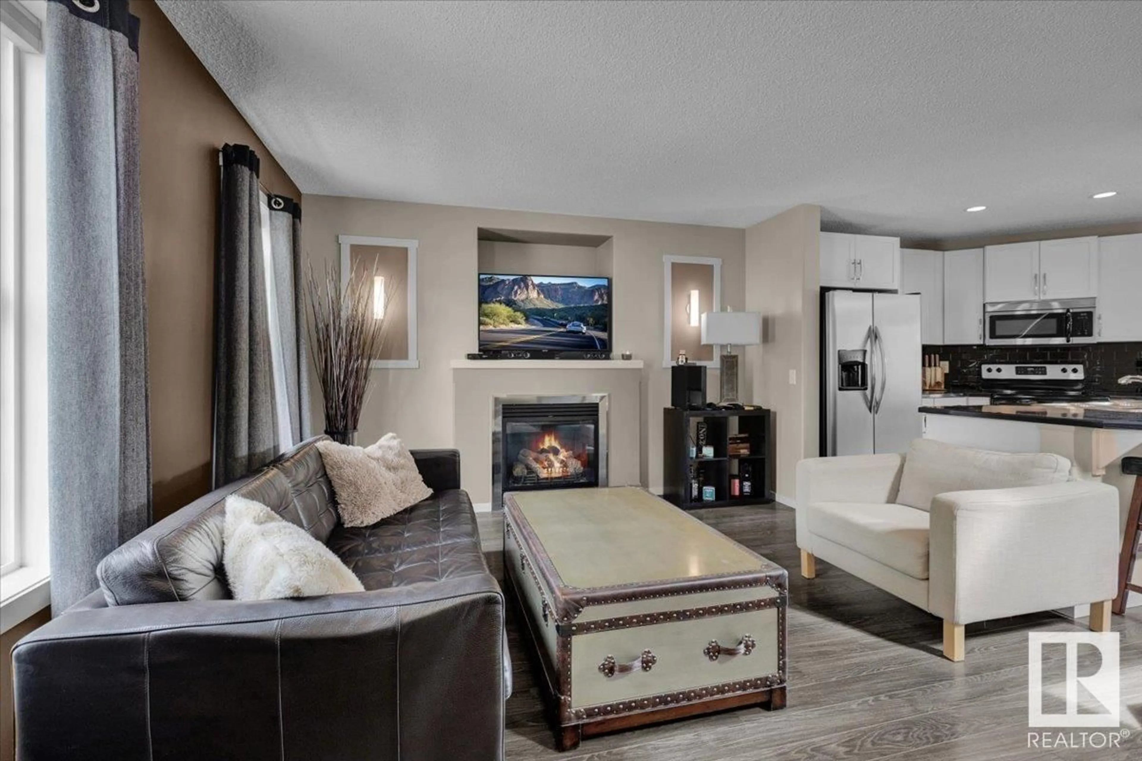 Living room with furniture, unknown for 3611 13 ST, Edmonton Alberta T6T0J4