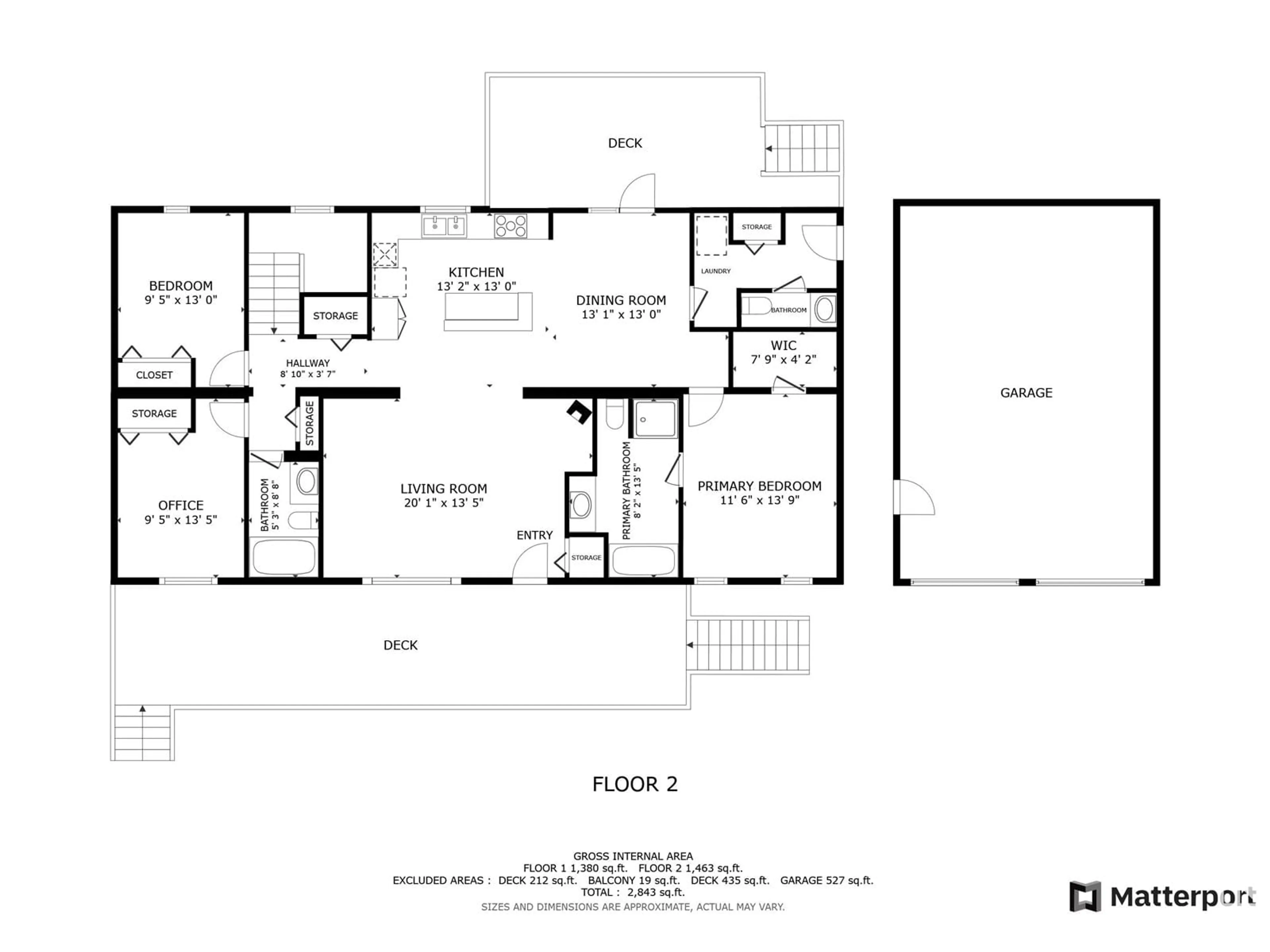 Floor plan for 636 462014 RGE ROAD 10, Rural Wetaskiwin County Alberta T0C2V0