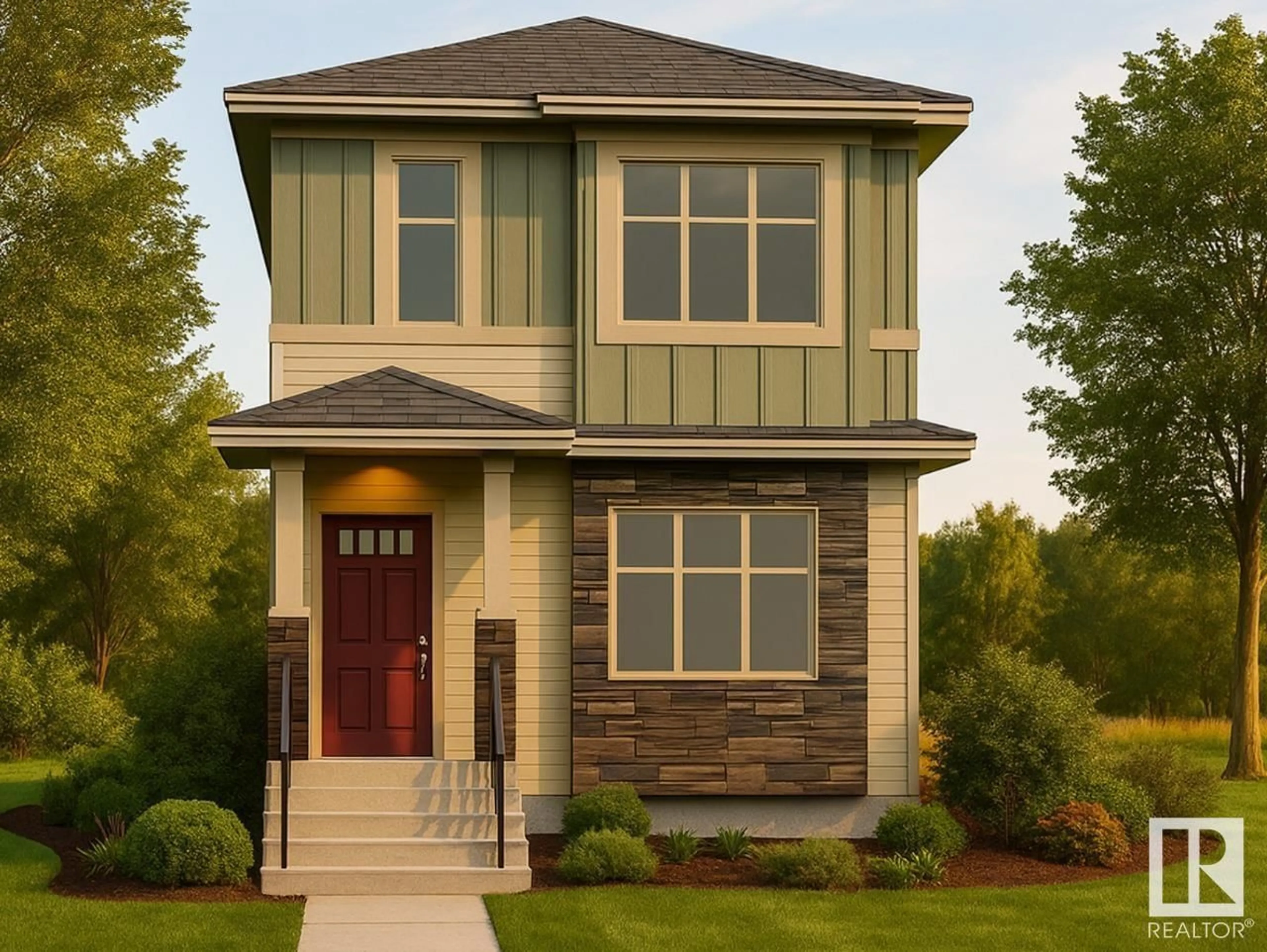 Home with brick exterior material, street for 203 WATTLE RD, Leduc Alberta T9E1L3
