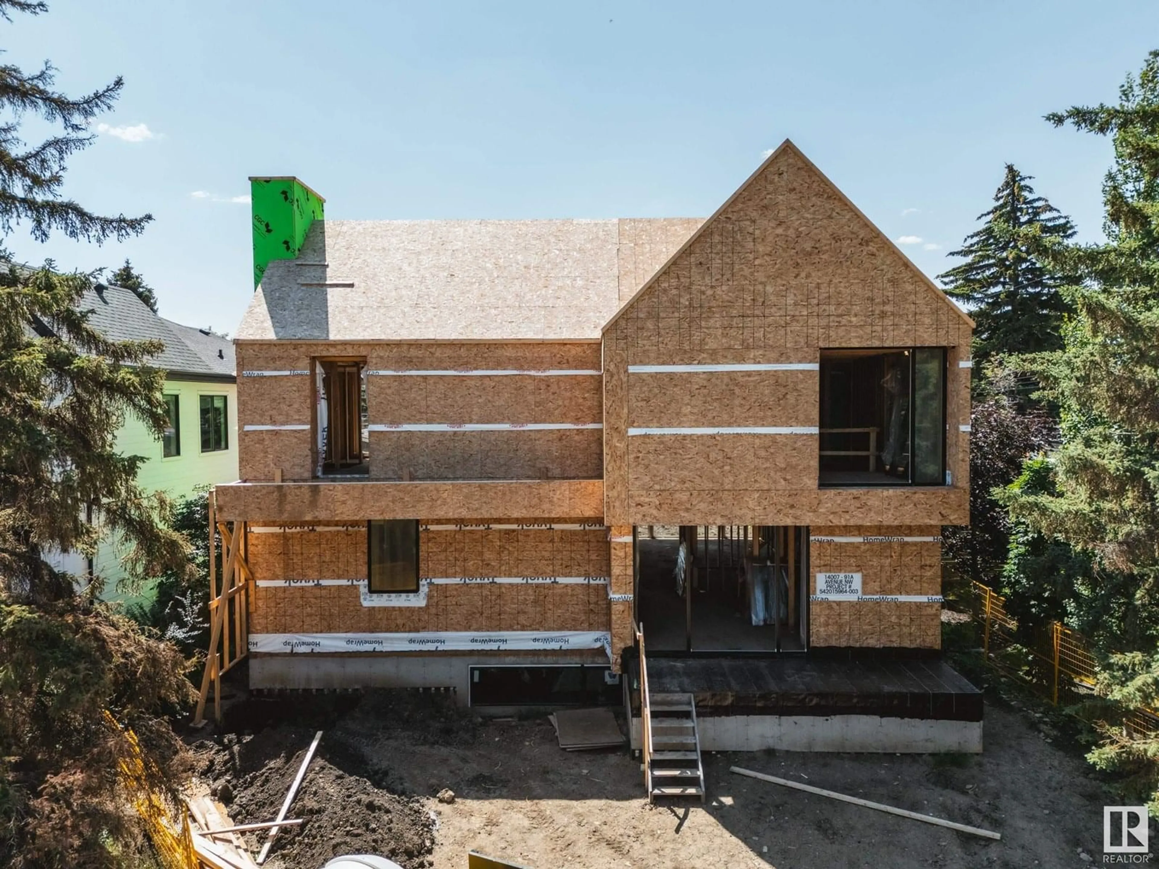 Home with brick exterior material, building for 14007 91A AV, Edmonton Alberta T5R5A8