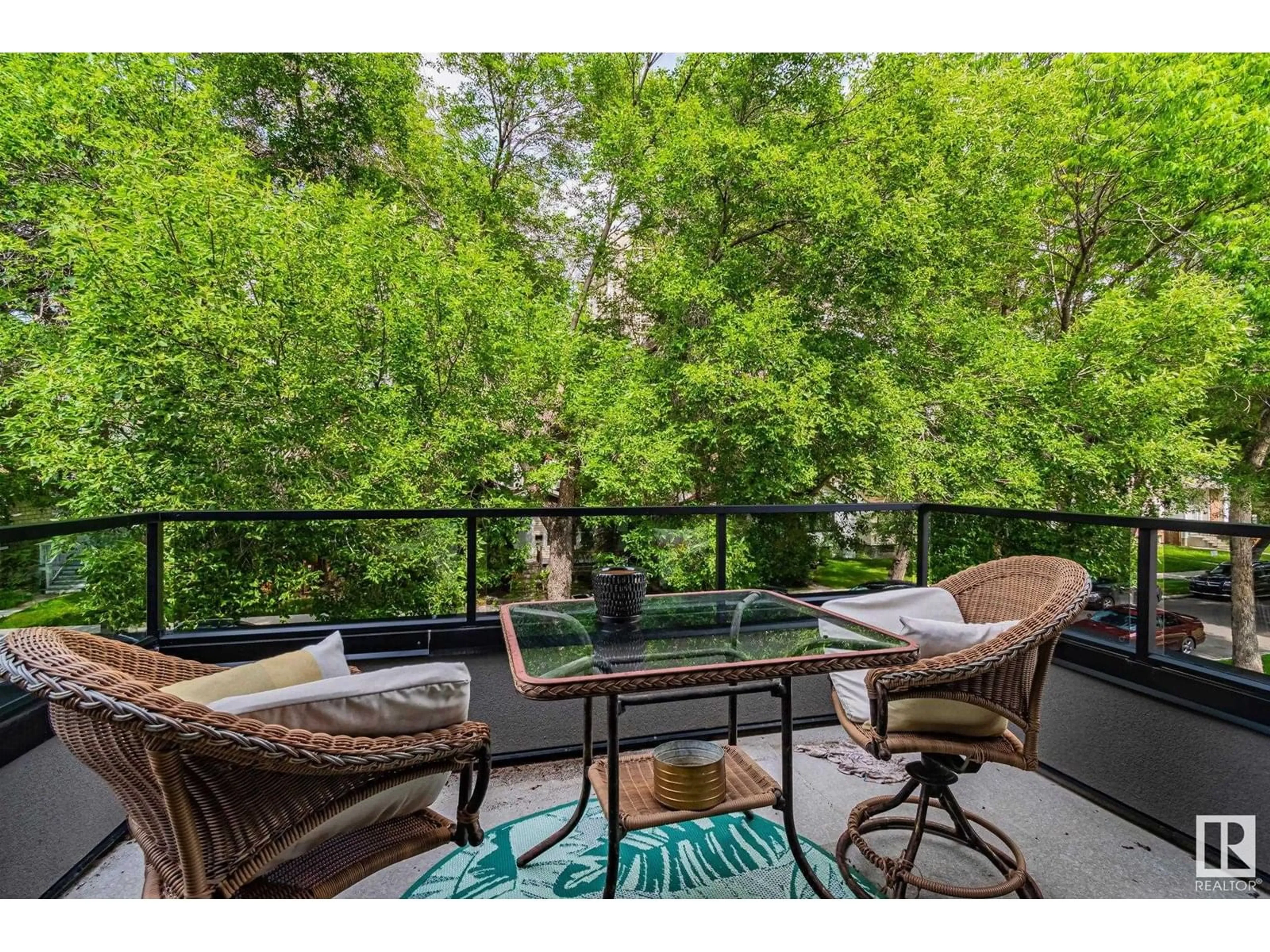 Patio, water/lake/river/ocean view for 11121 81 AV, Edmonton Alberta T6G0S6