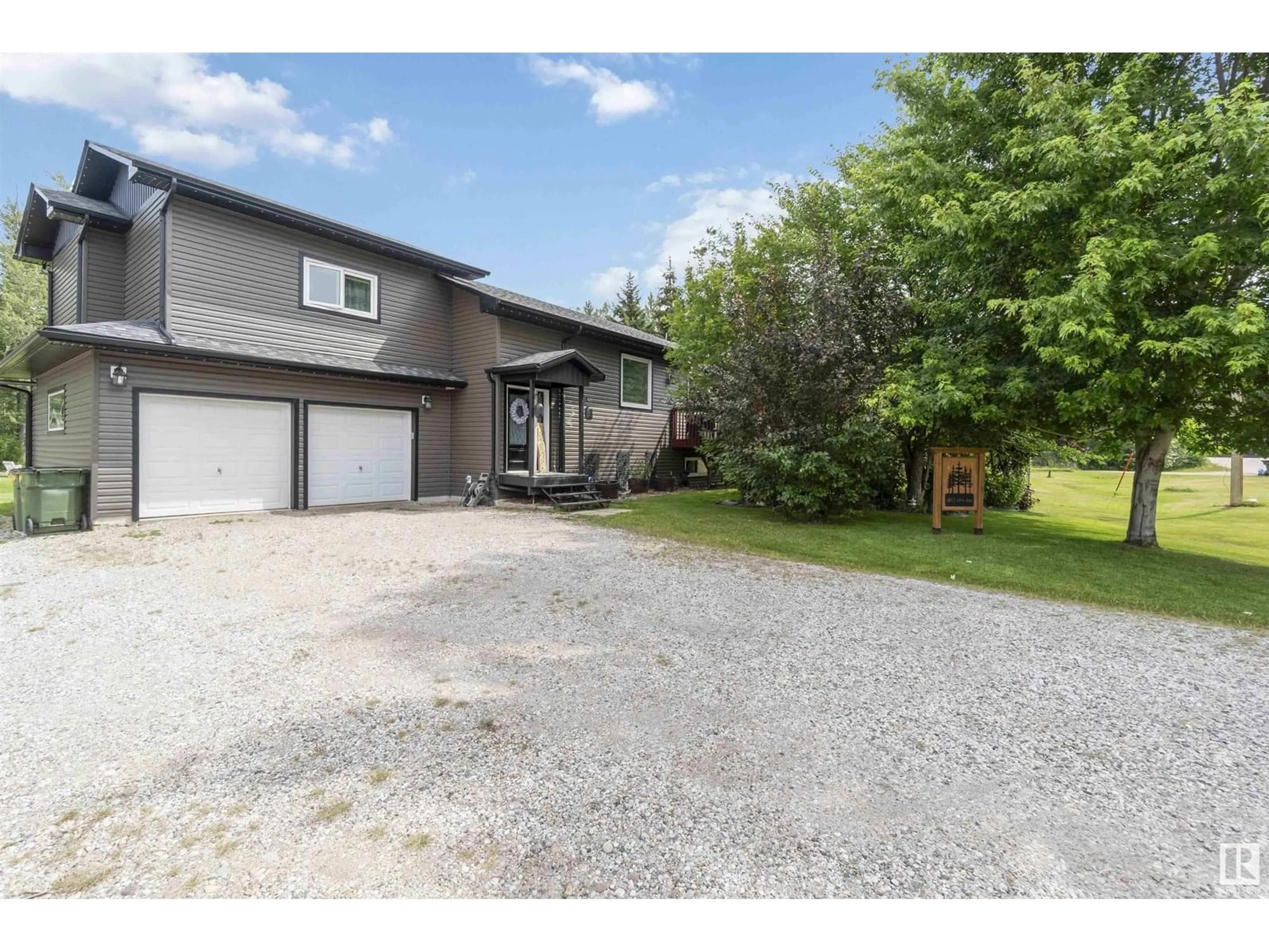 A pic from outside/outdoor area/front of a property/back of a property/a pic from drone, street for 4812 49A AV, Rural Lac Ste. Anne County Alberta T0E0A0