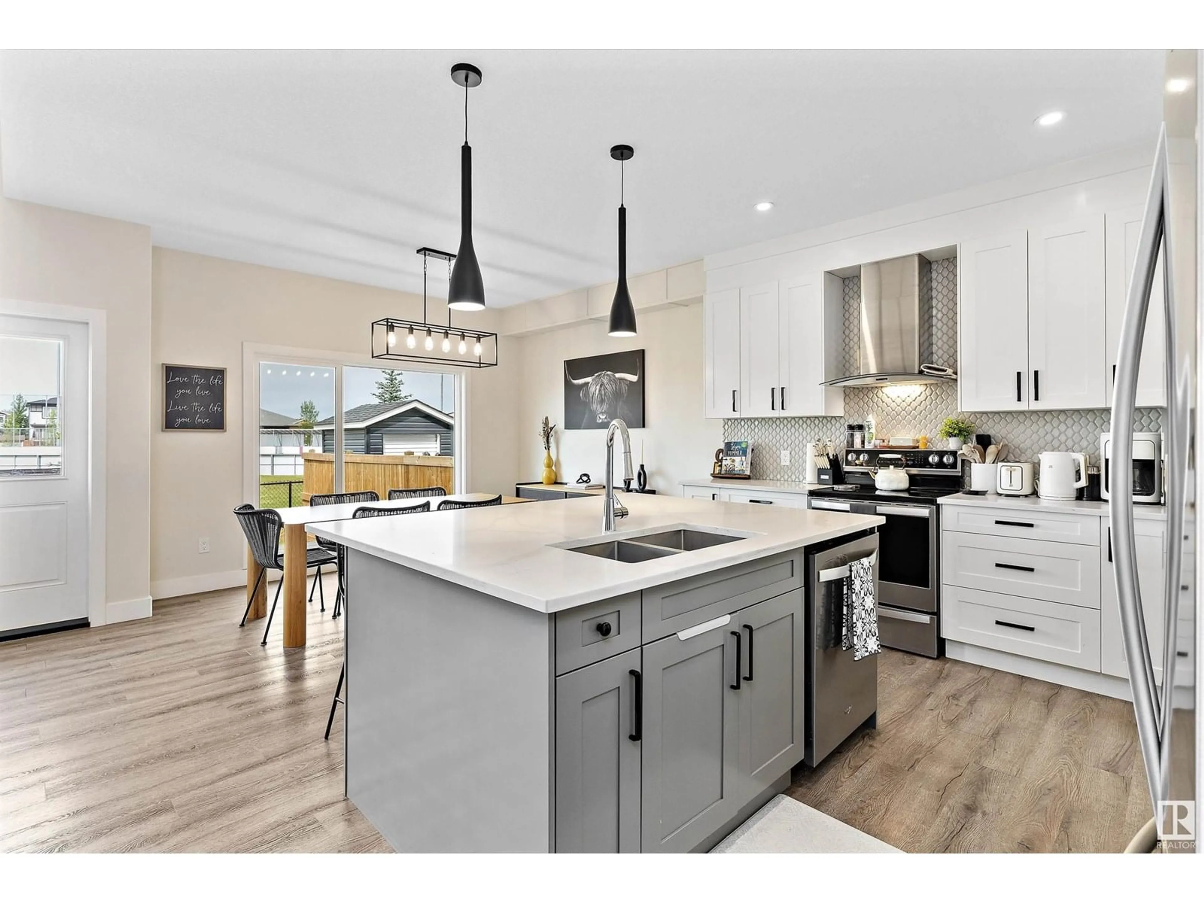 Open concept kitchen, unknown for 1028 BERG PL, Leduc Alberta T9E1M4