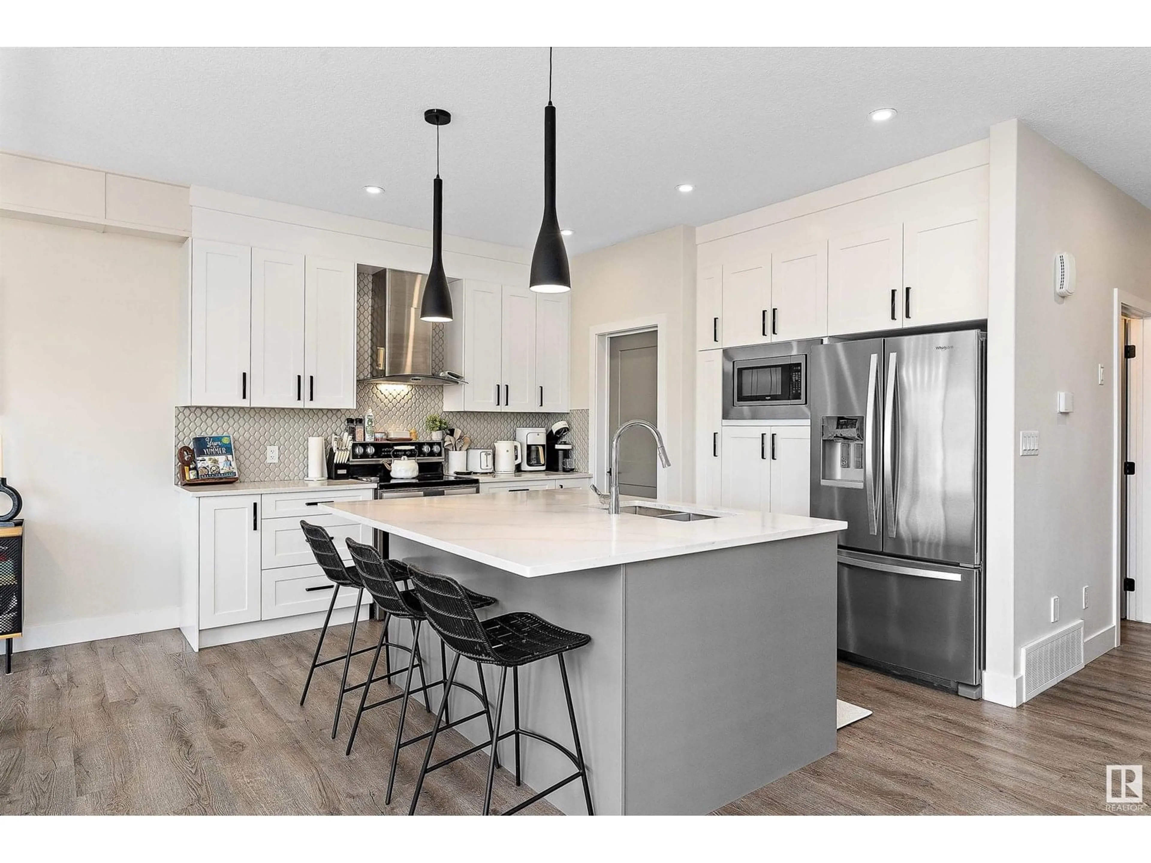 Open concept kitchen, unknown for 1028 BERG PL, Leduc Alberta T9E1M4