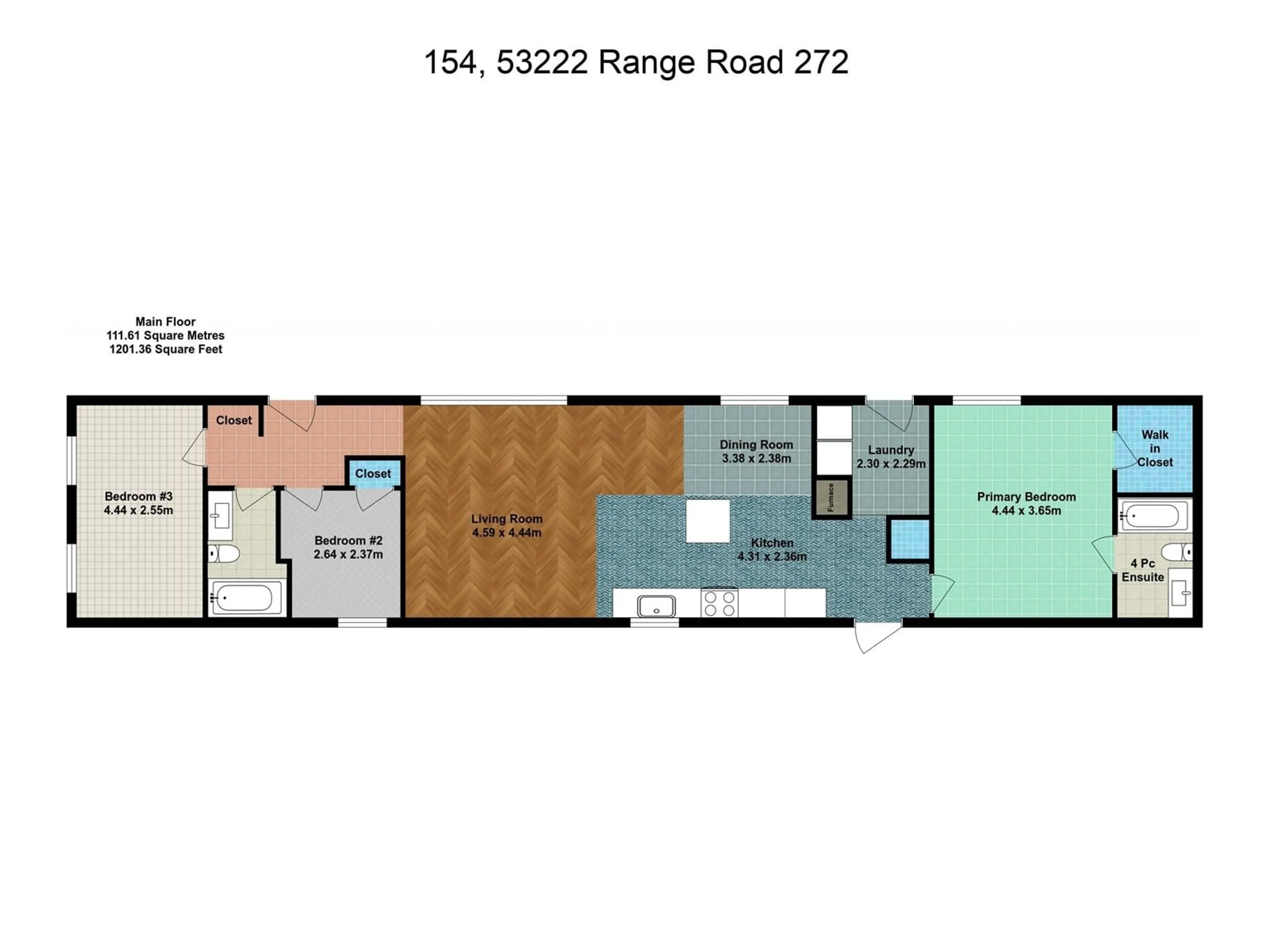 Floor plan for 154 53222 RGE RD 272, Rural Parkland County Alberta T7X3N7