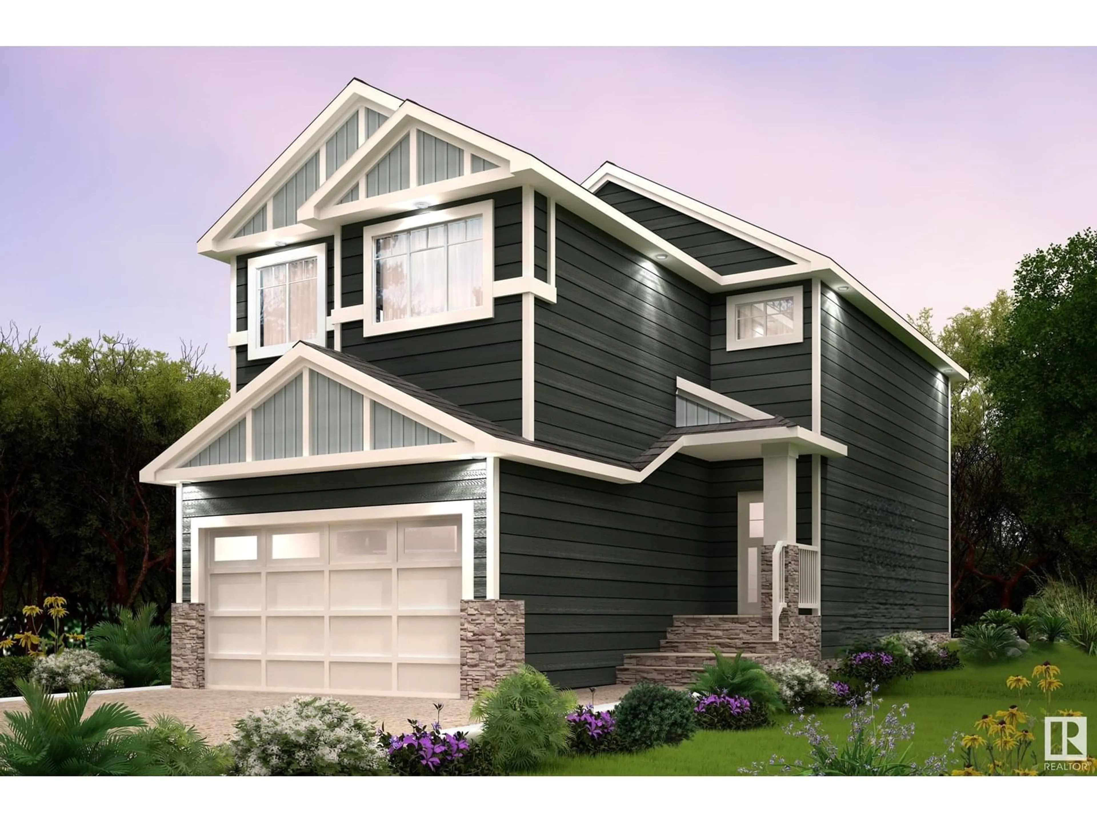 Home with vinyl exterior material, street for 316 27 ST, Edmonton Alberta T6X3H9
