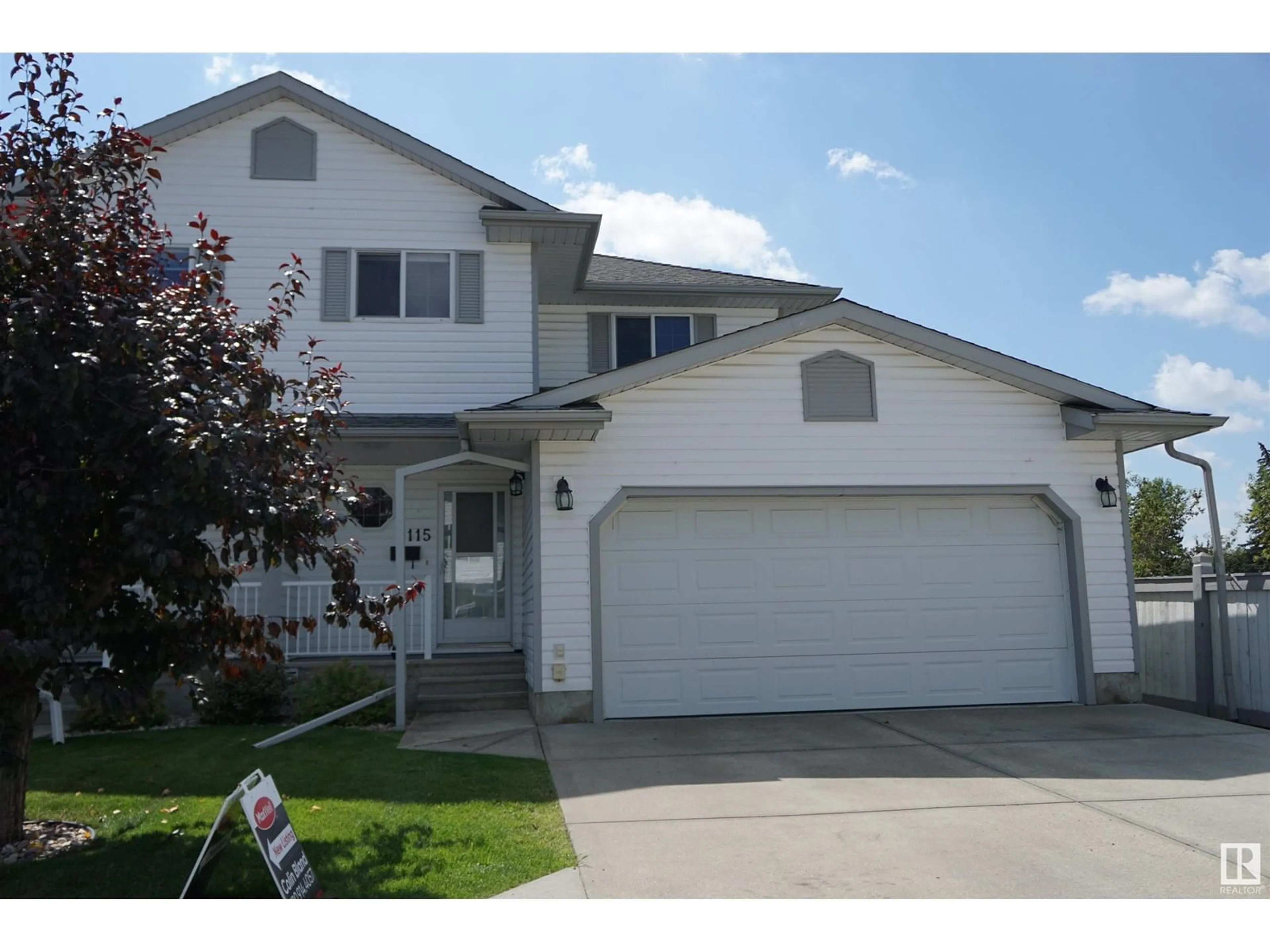 Home with vinyl exterior material, street for #115 - 4302 48 ST, Leduc Alberta T9E8J6