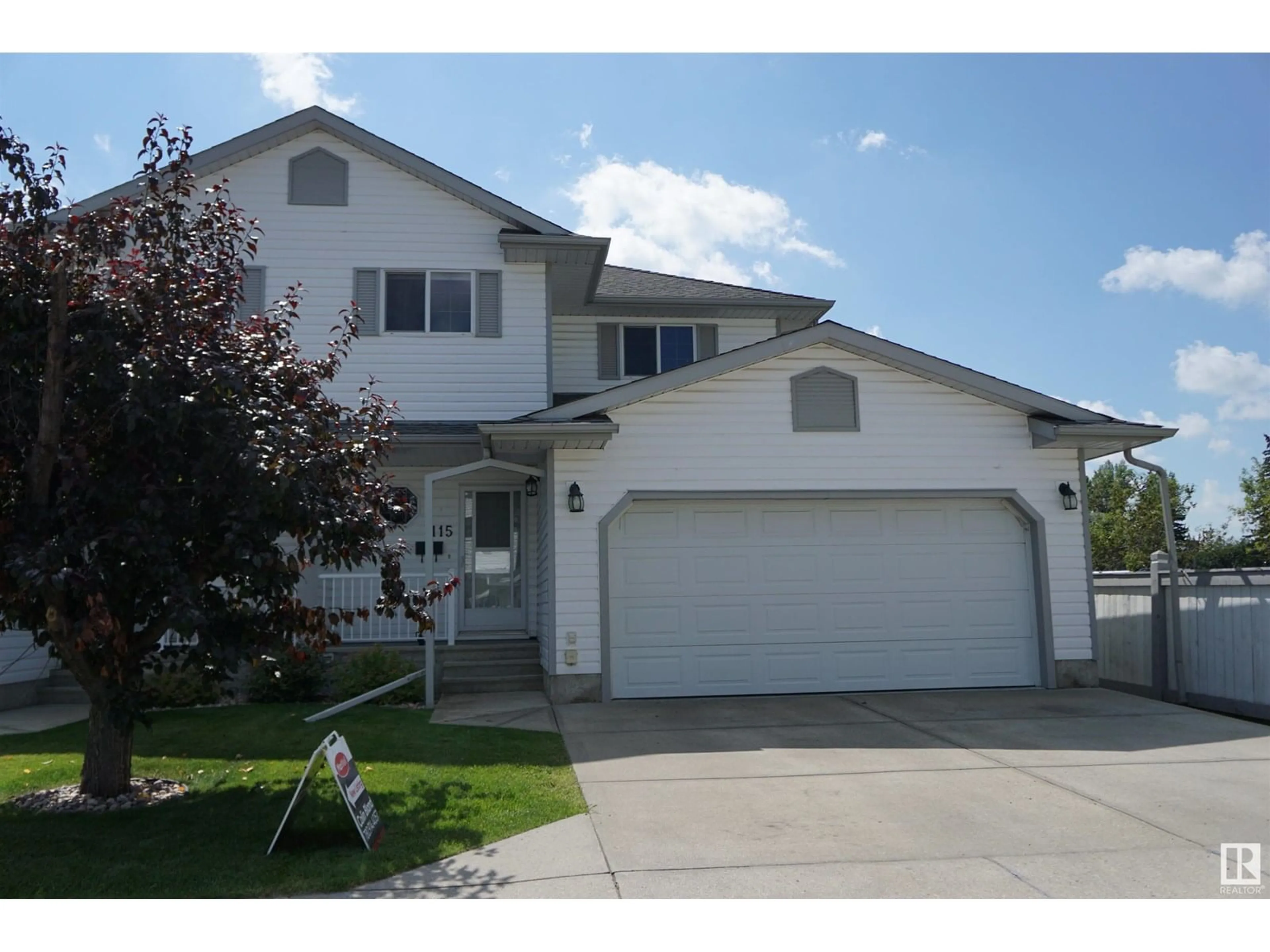 Home with vinyl exterior material, street for #115 - 4302 48 ST, Leduc Alberta T9E8J6