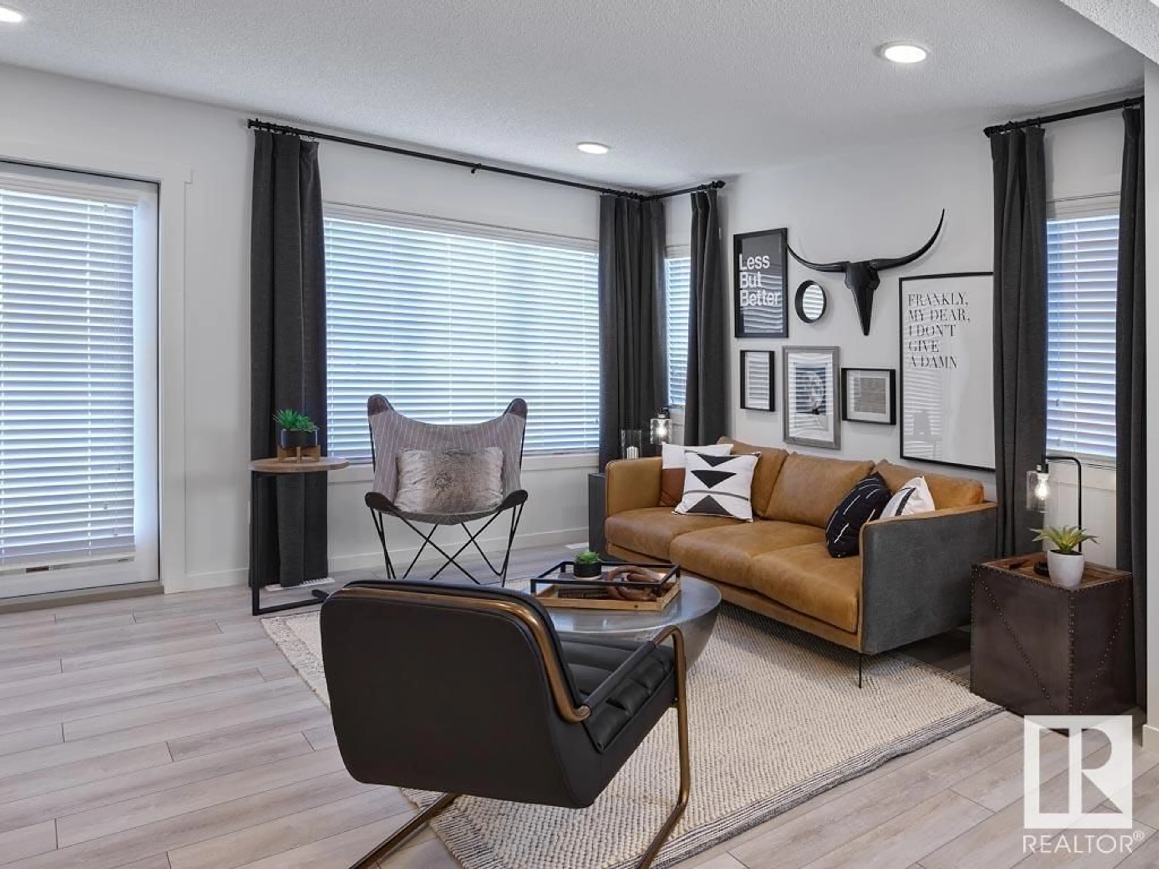 Living room with furniture, unknown for 509 ASTER DR, Edmonton Alberta T6T2N8