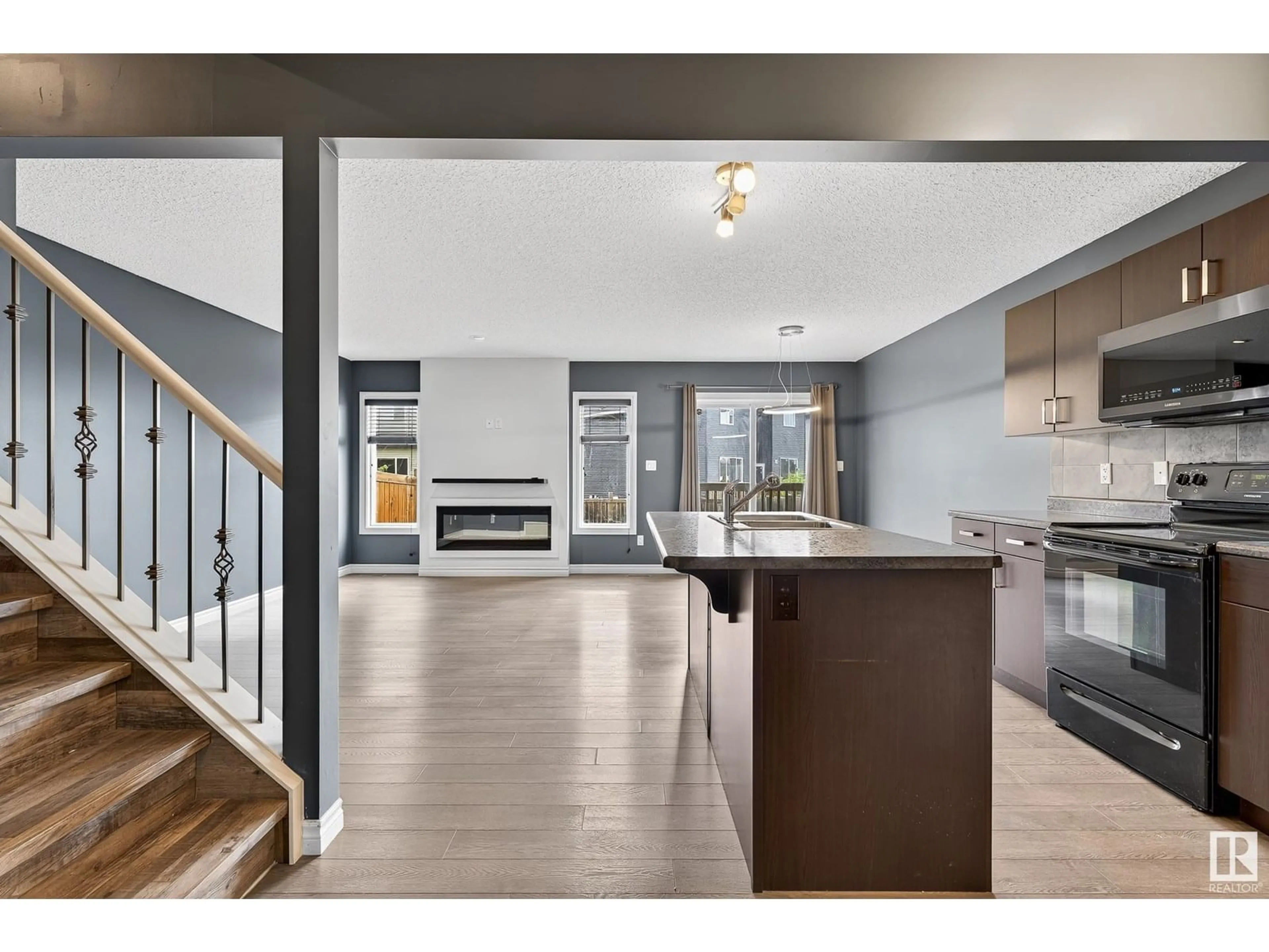 Open concept kitchen, unknown for 12 PETER ST, Spruce Grove Alberta T7X0R4