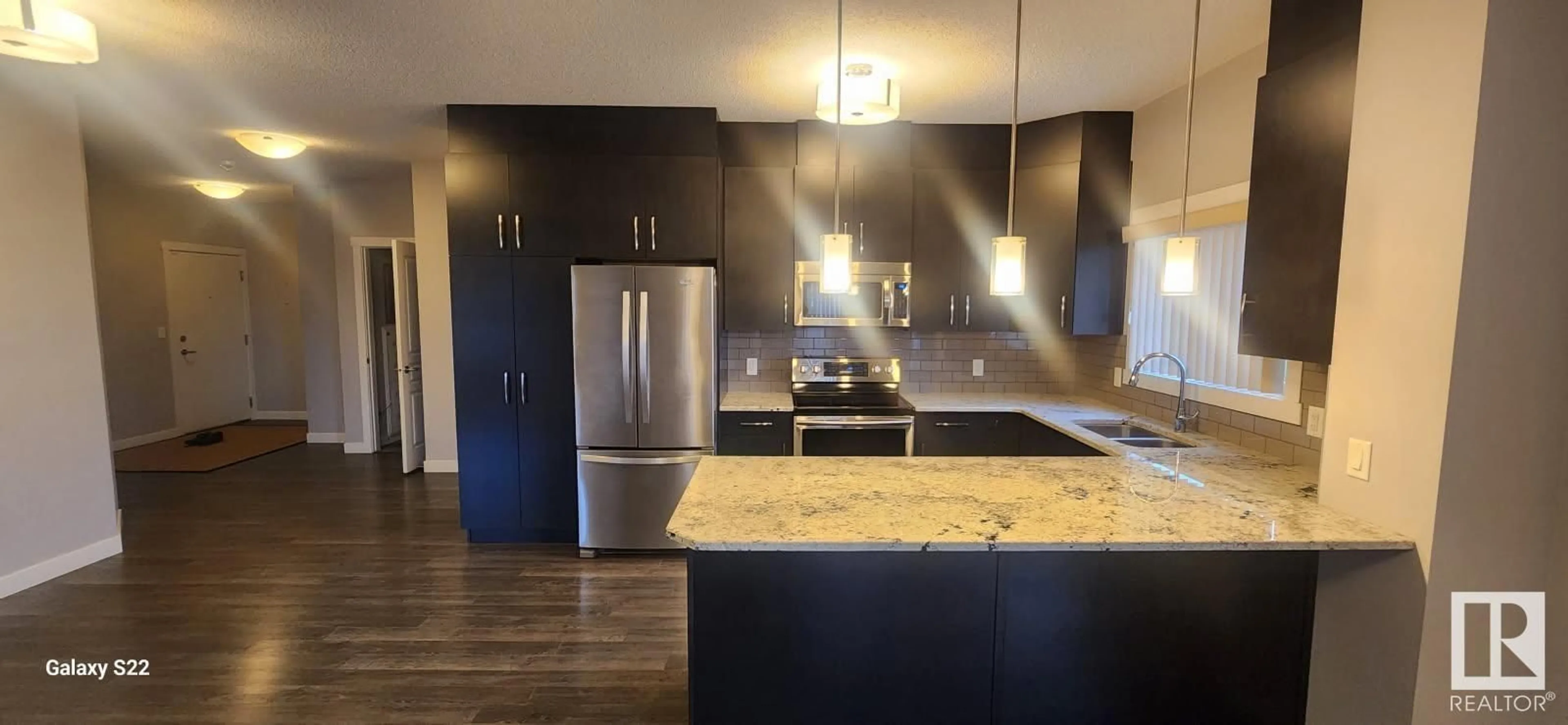 Open concept kitchen, unknown for #401 - 2229 44 AV NW, Edmonton Alberta T6T0W6