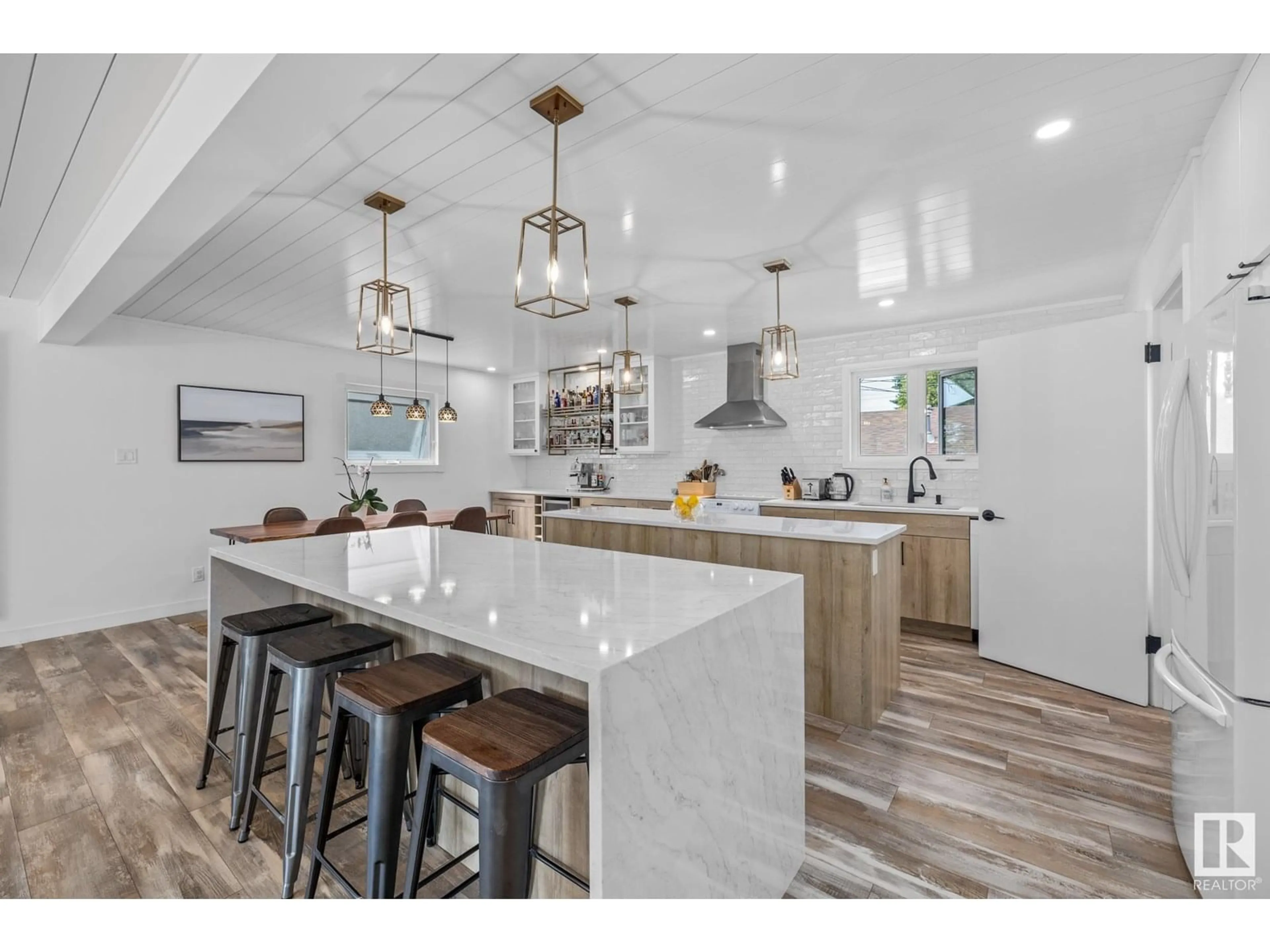 Open concept kitchen, unknown for 6704 92 AV, Edmonton Alberta T6B0S5
