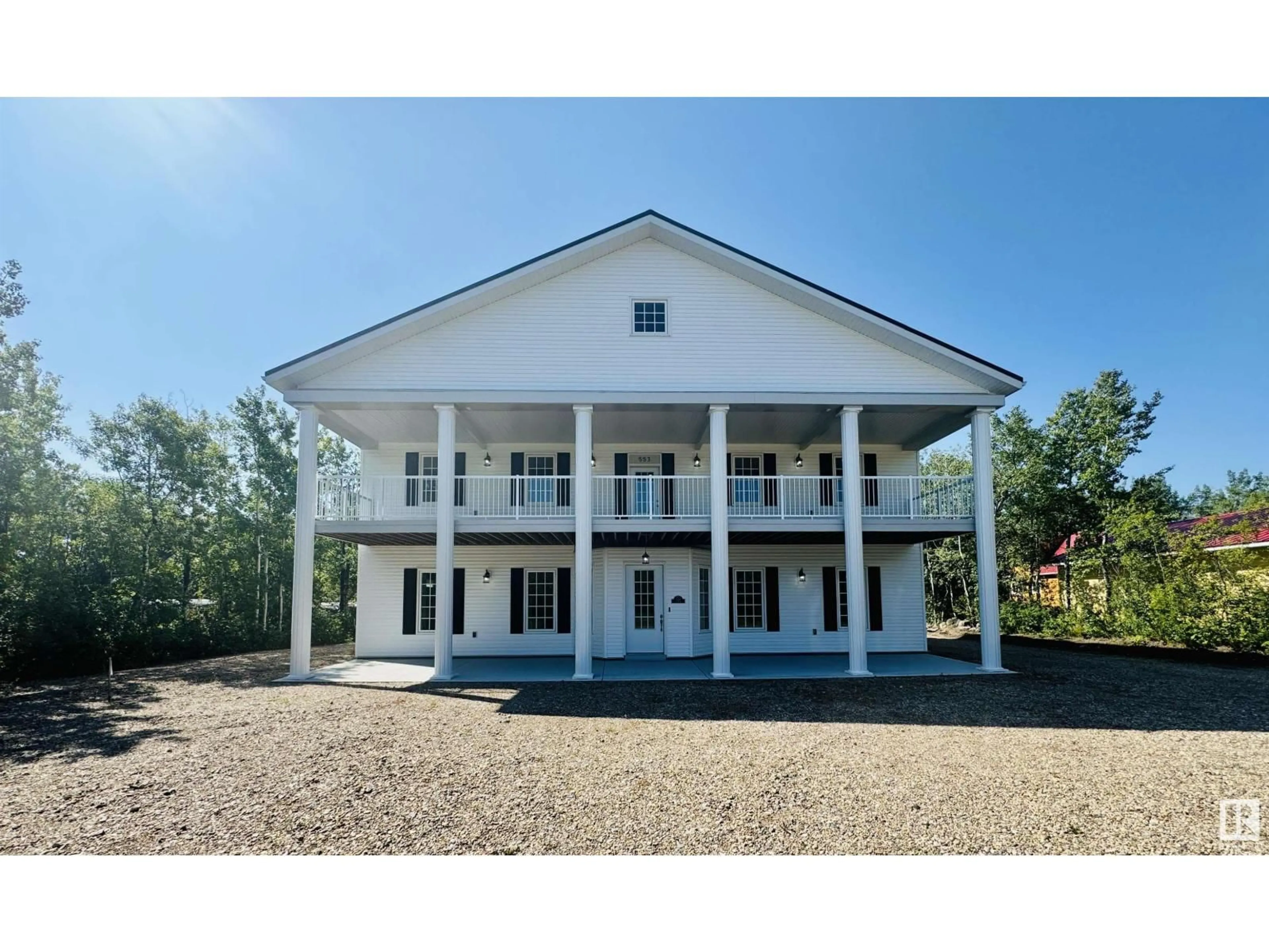 Home with vinyl exterior material, building for 553 11207 TWP R 564, Rural St. Paul County Alberta T0A3A0