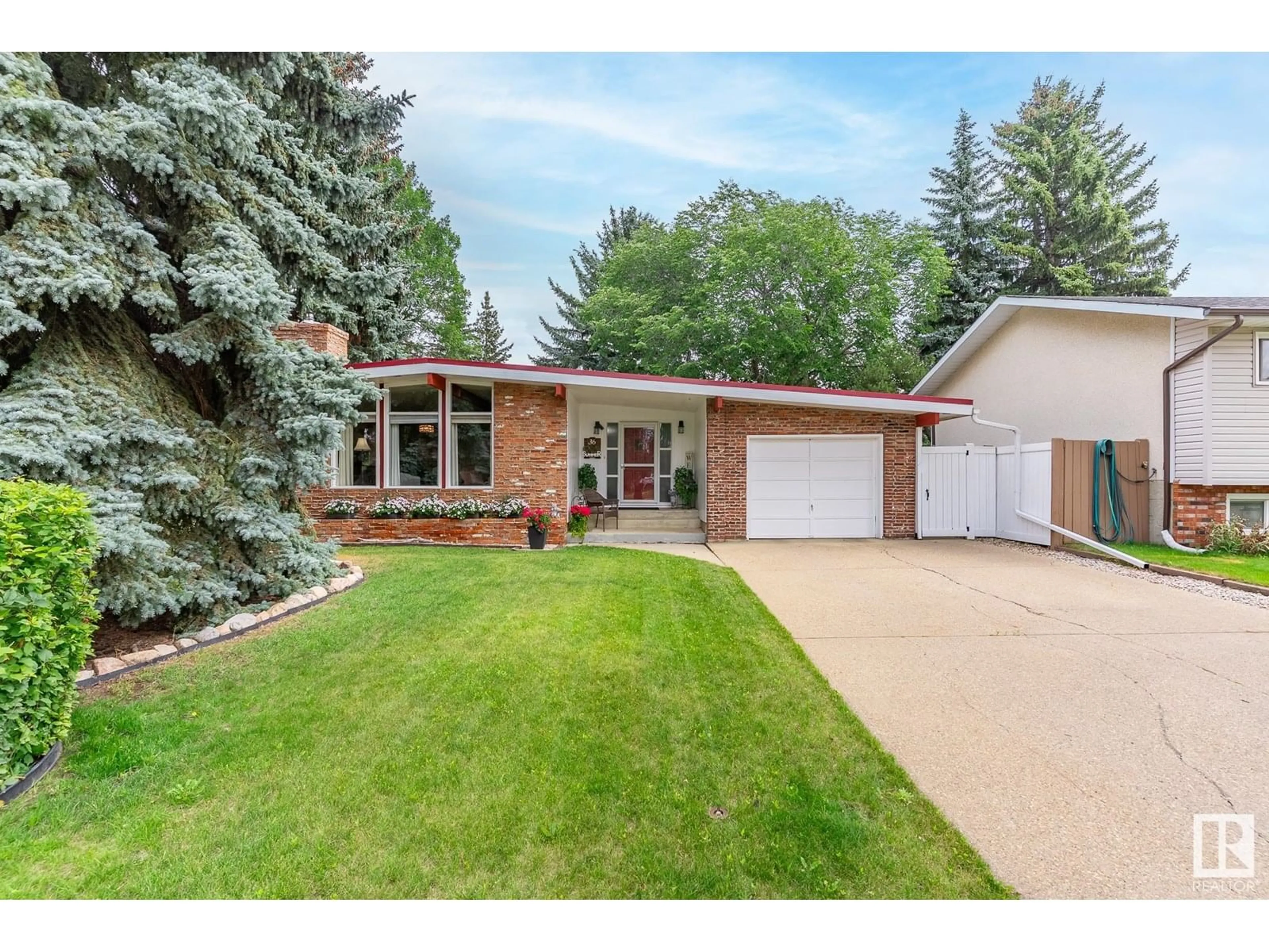 Home with brick exterior material, street for 36 ALDERWOOD CR, Sherwood Park Alberta T8A0K3