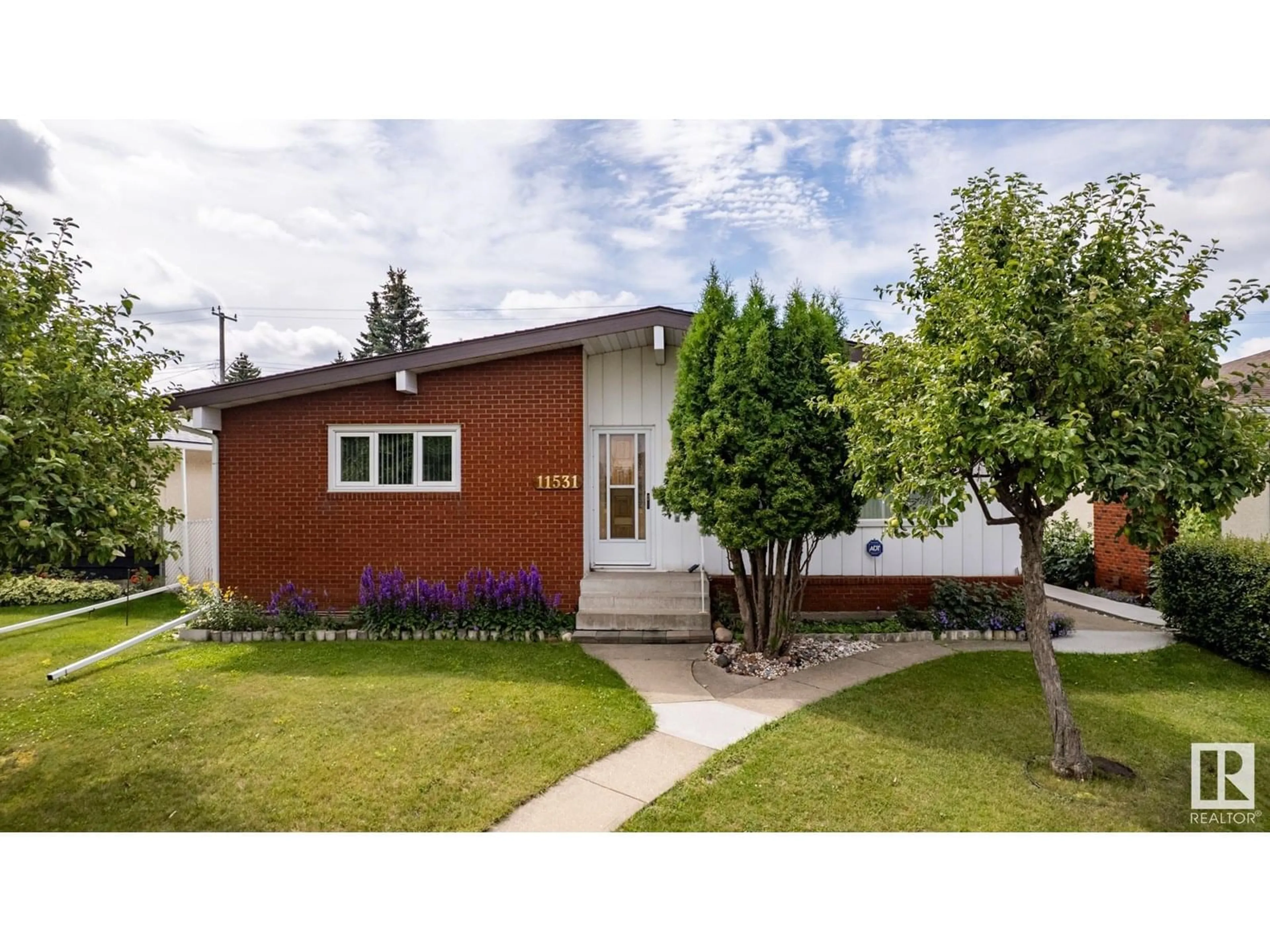 Home with brick exterior material, street for 11531 51 AV, Edmonton Alberta T6H0M3