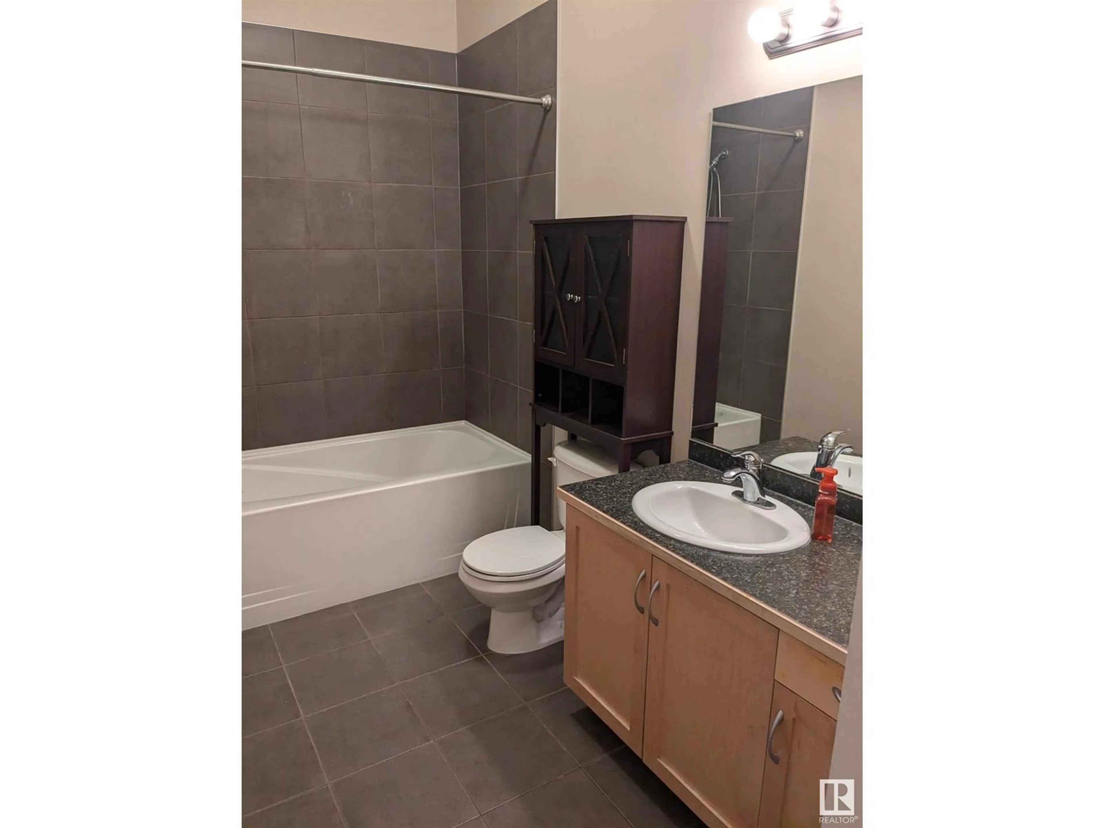 Standard bathroom, ceramic/tile floor for 421 - 4831 104A ST, Edmonton Alberta T6H0R5
