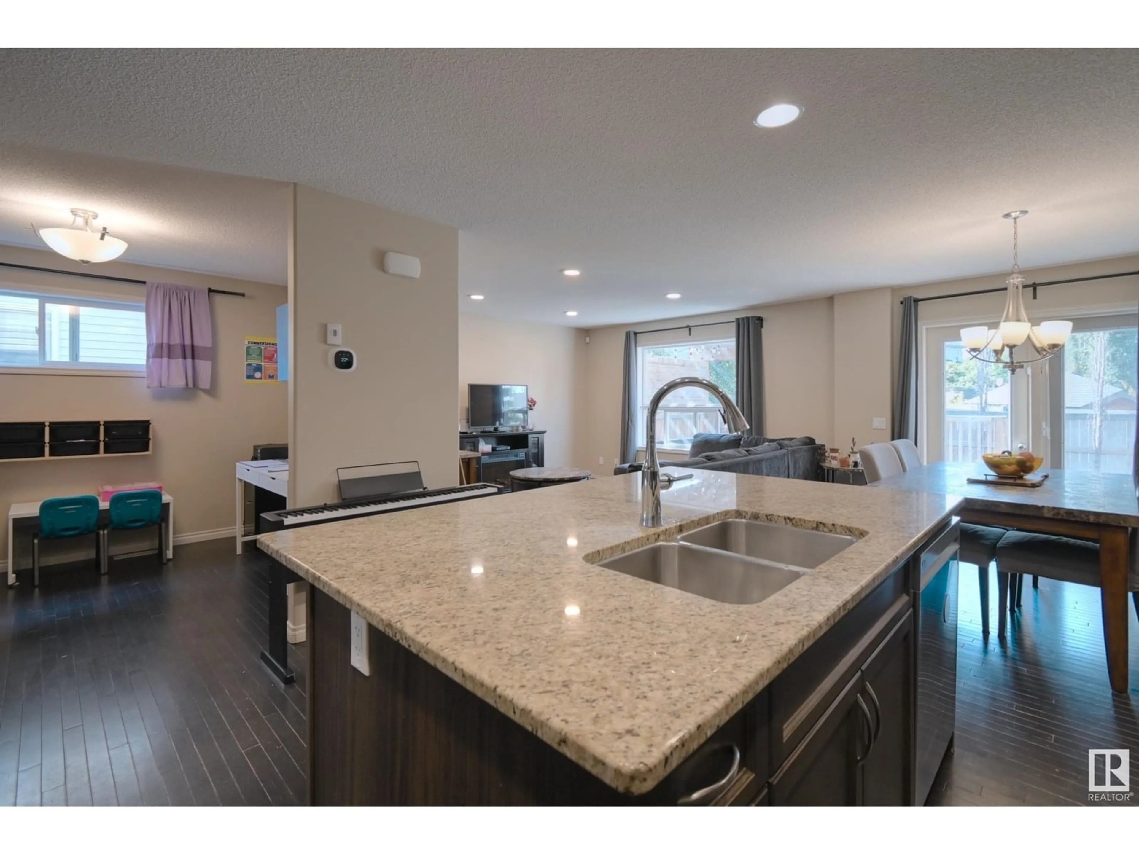 Open concept kitchen, ceramic/tile floor for 67 AVONLEA WY, Spruce Grove Alberta T7X0H8