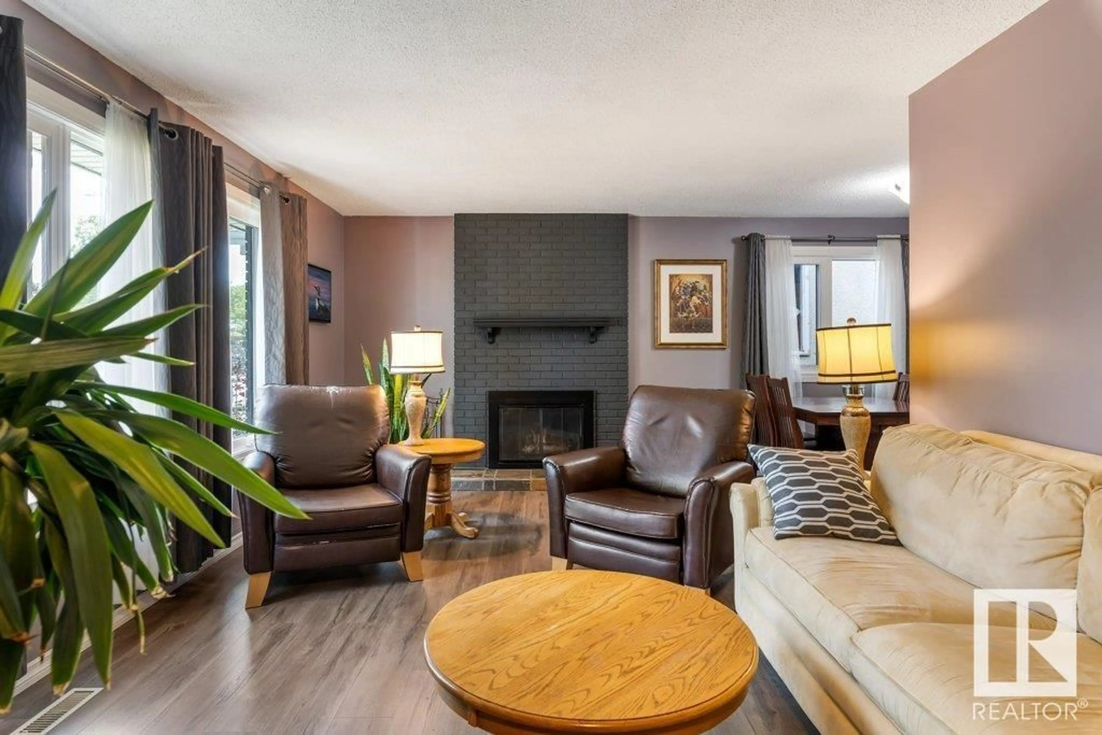 Living room with furniture, unknown for 10324 164 AV, Edmonton Alberta T5X2E2