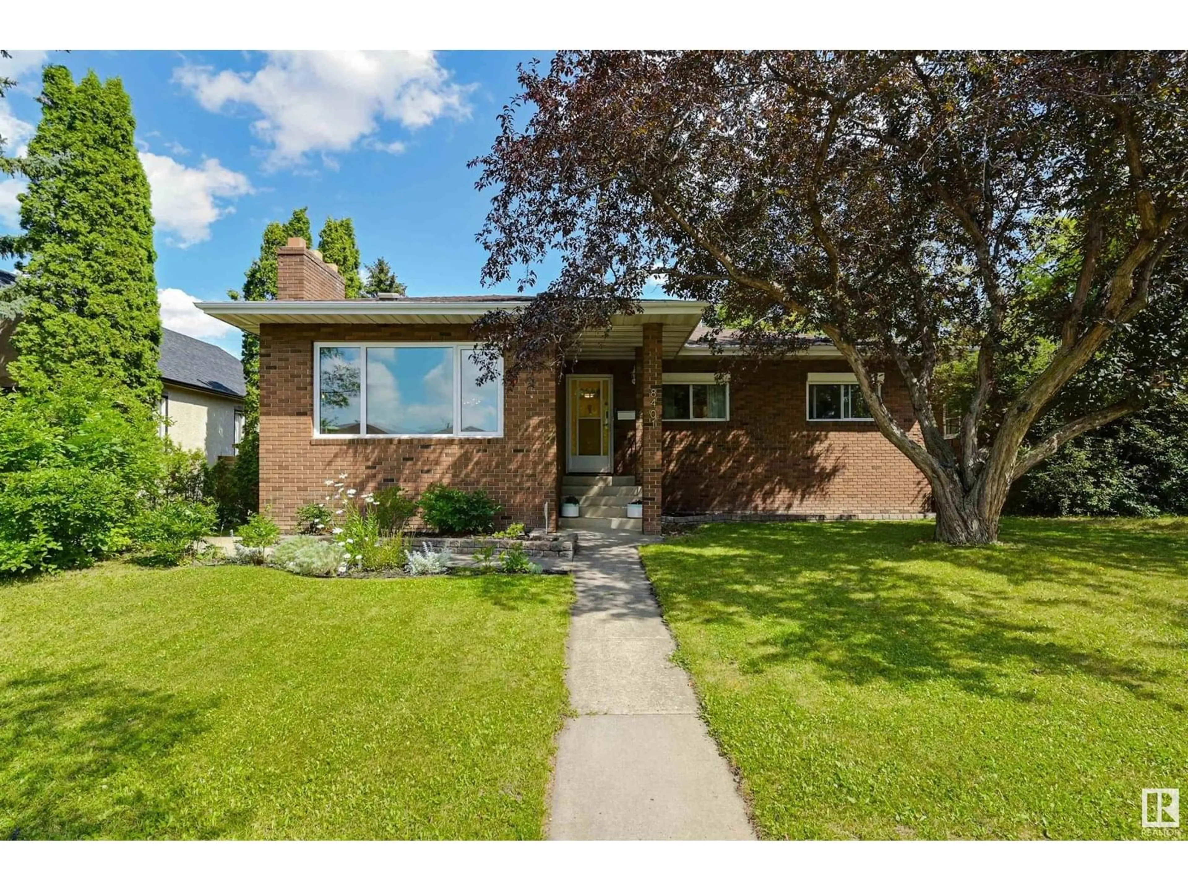 Home with brick exterior material, street for 8401 79 ST, Edmonton Alberta T6C2P1