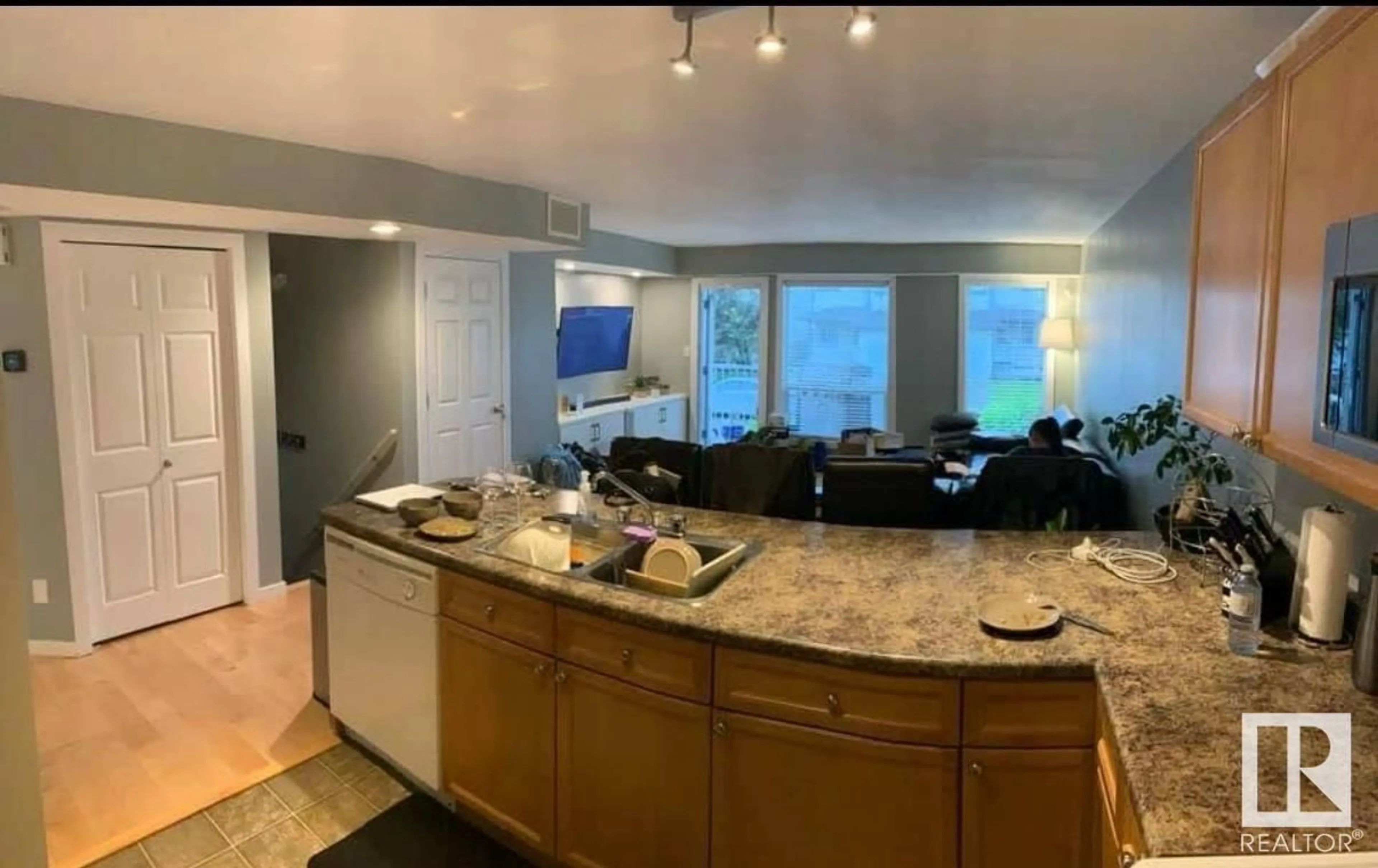 Open concept kitchen, unknown for 2957 26 ST NW, Edmonton Alberta T6T2A1