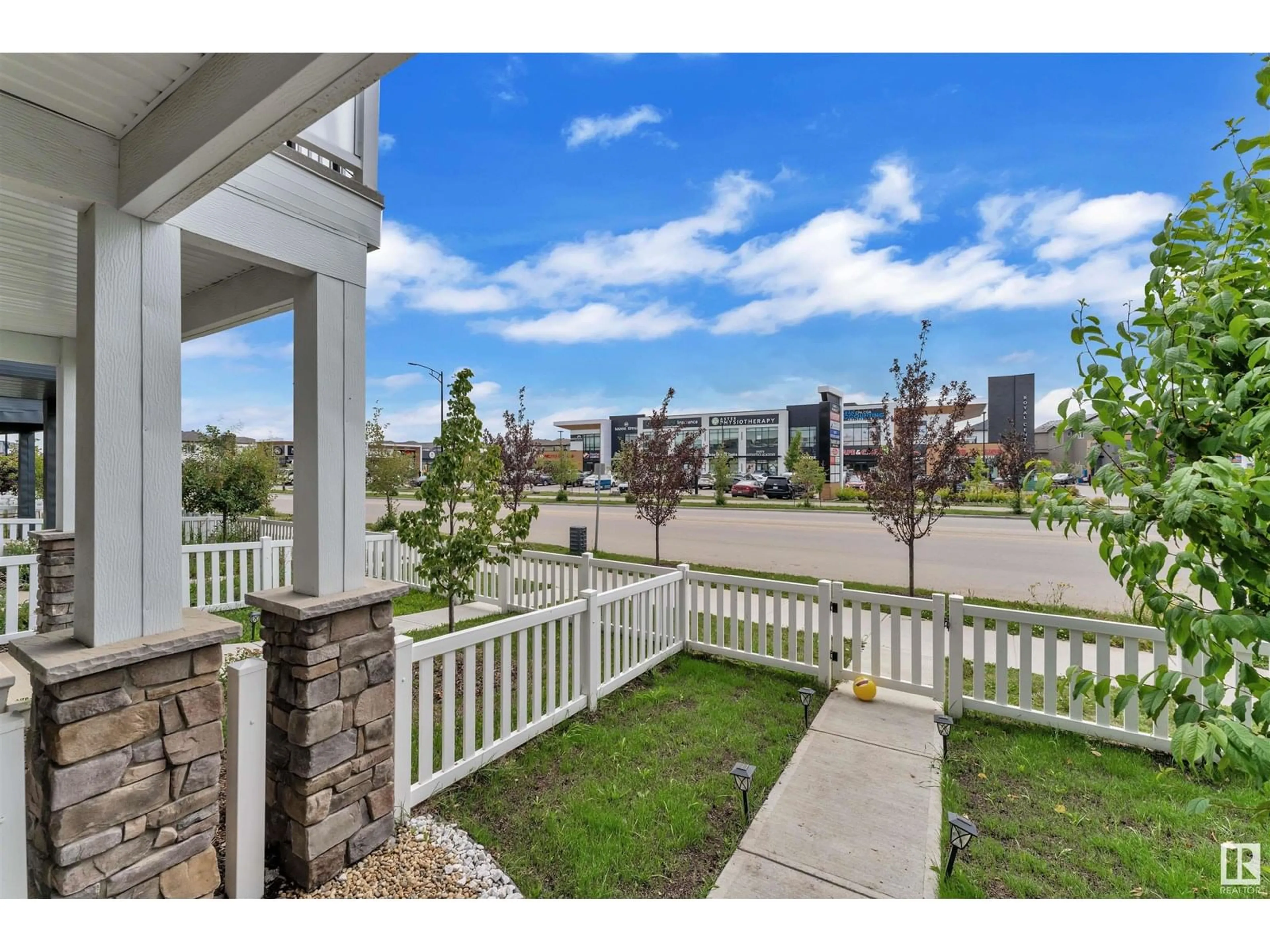 Patio, mountain view for 1254 ASTER BV, Edmonton Alberta T6T2N8