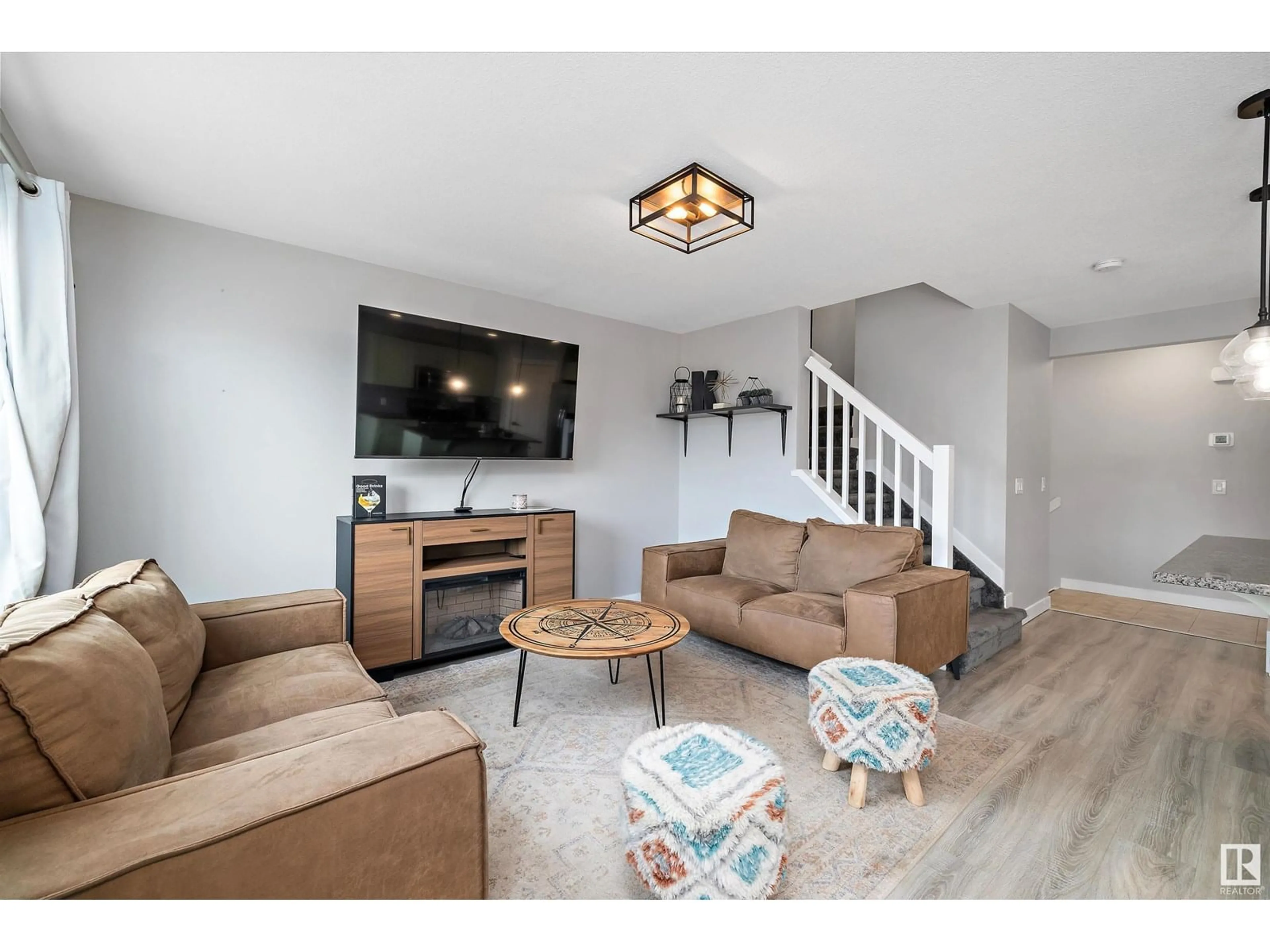 Living room with furniture, unknown for 48 SIERRA WD, Fort Saskatchewan Alberta T8L0T3