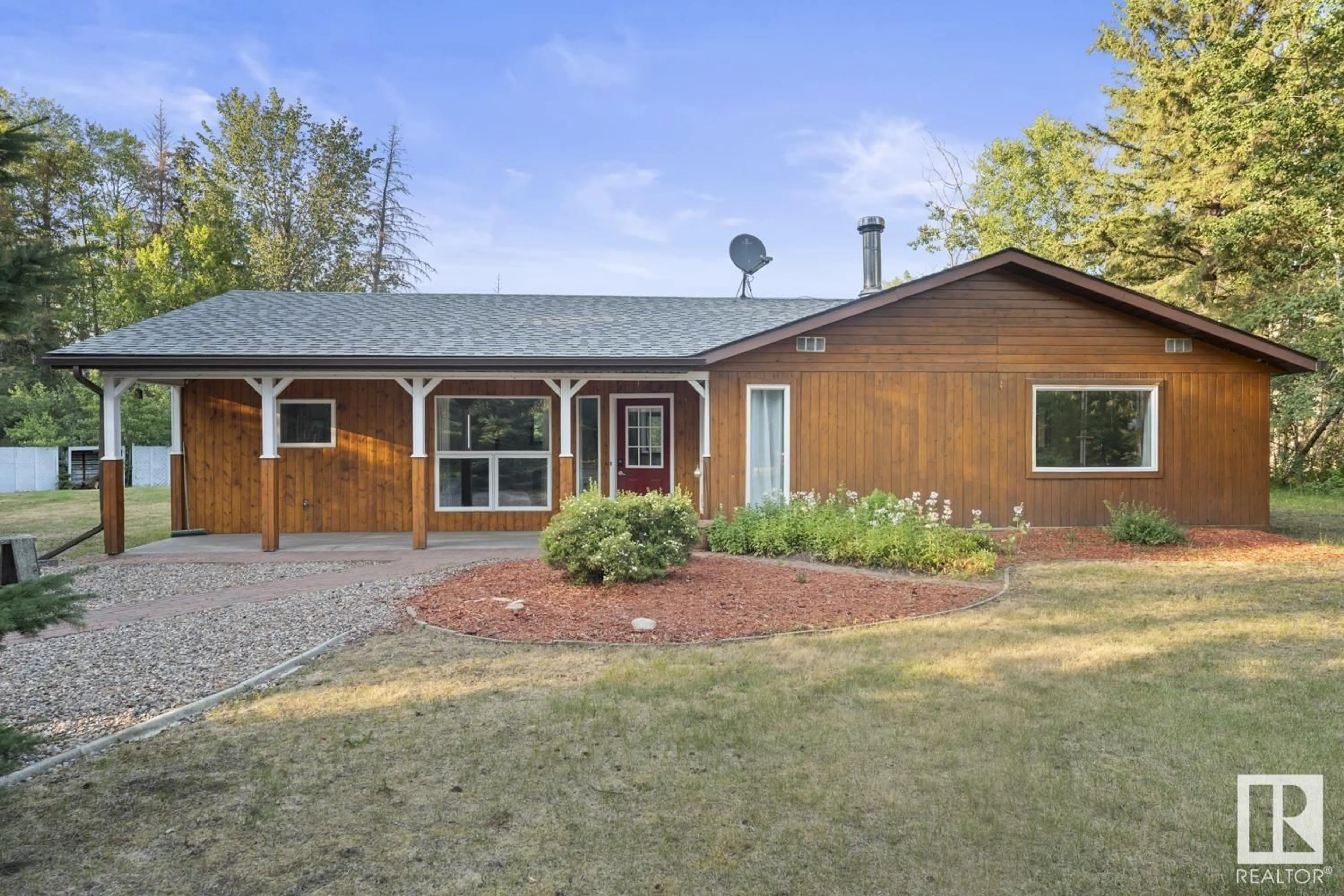 Home with brick exterior material, street for 10 - 61307 RGE RD 470, Rural Bonnyville M.D. Alberta T0A0B0
