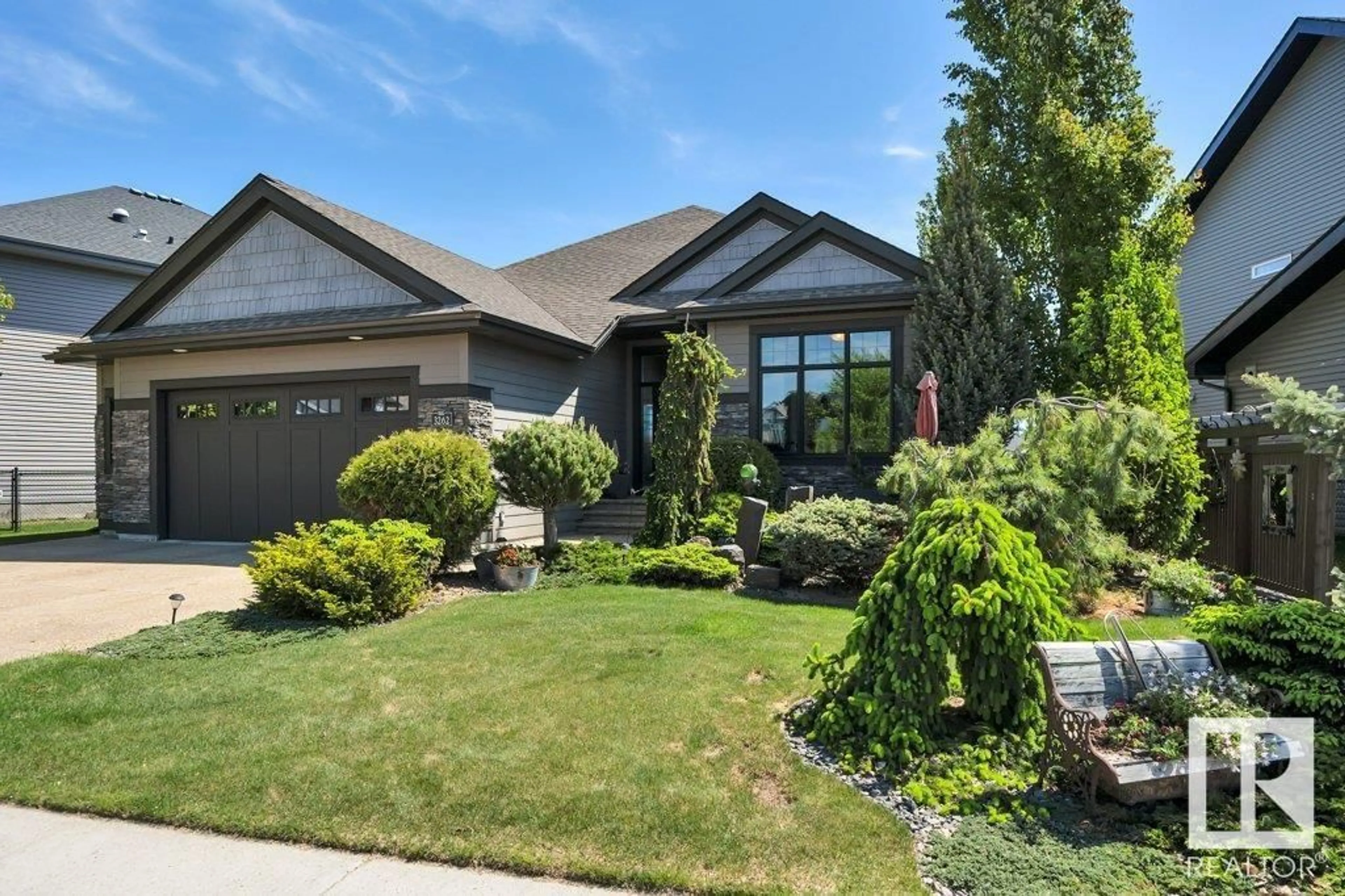Home with brick exterior material, street for 3262 WHITELAW DR, Edmonton Alberta T6W0P7