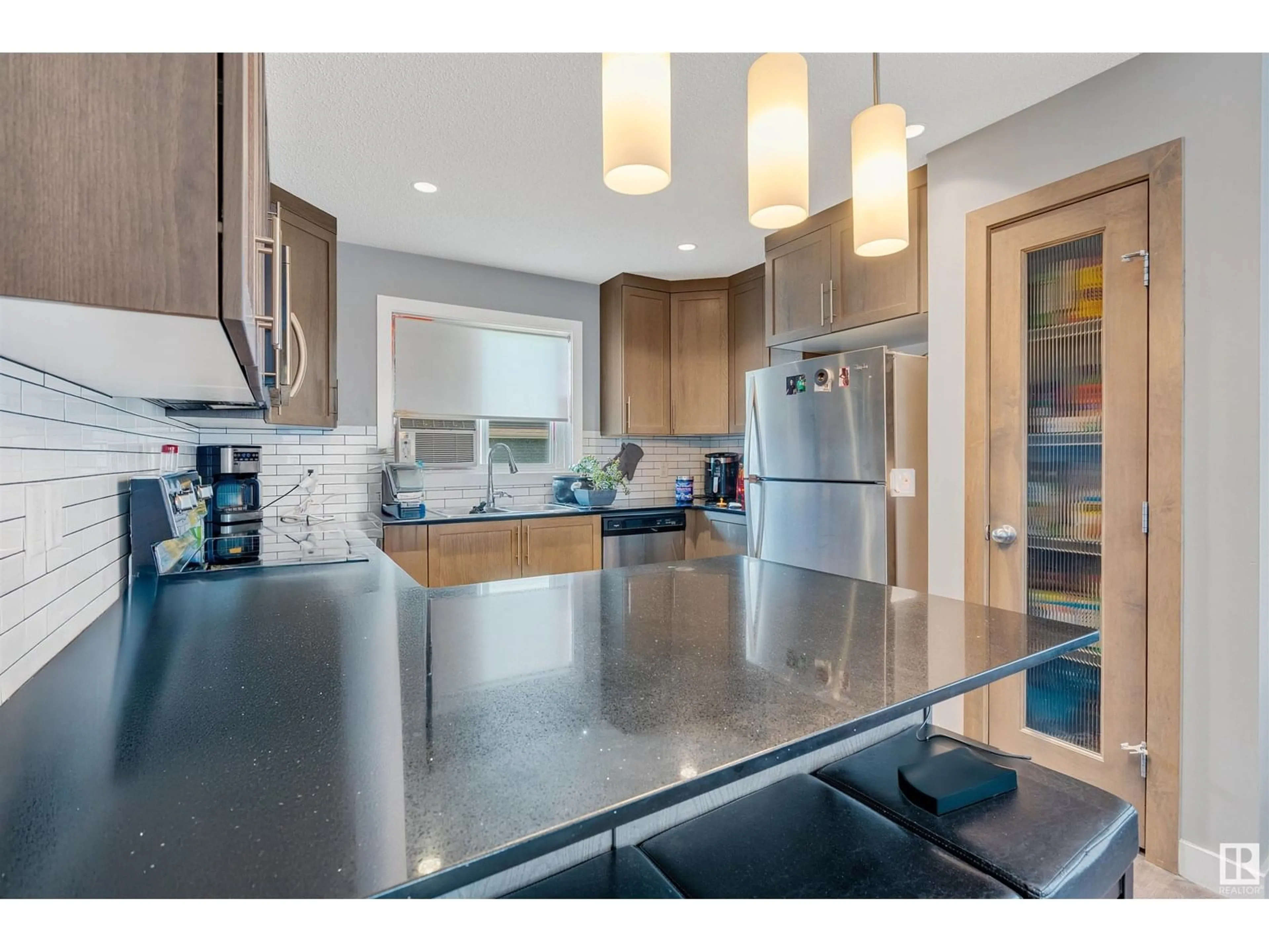 Open concept kitchen, unknown for NW - 8616 221 ST, Edmonton Alberta T5T7H7