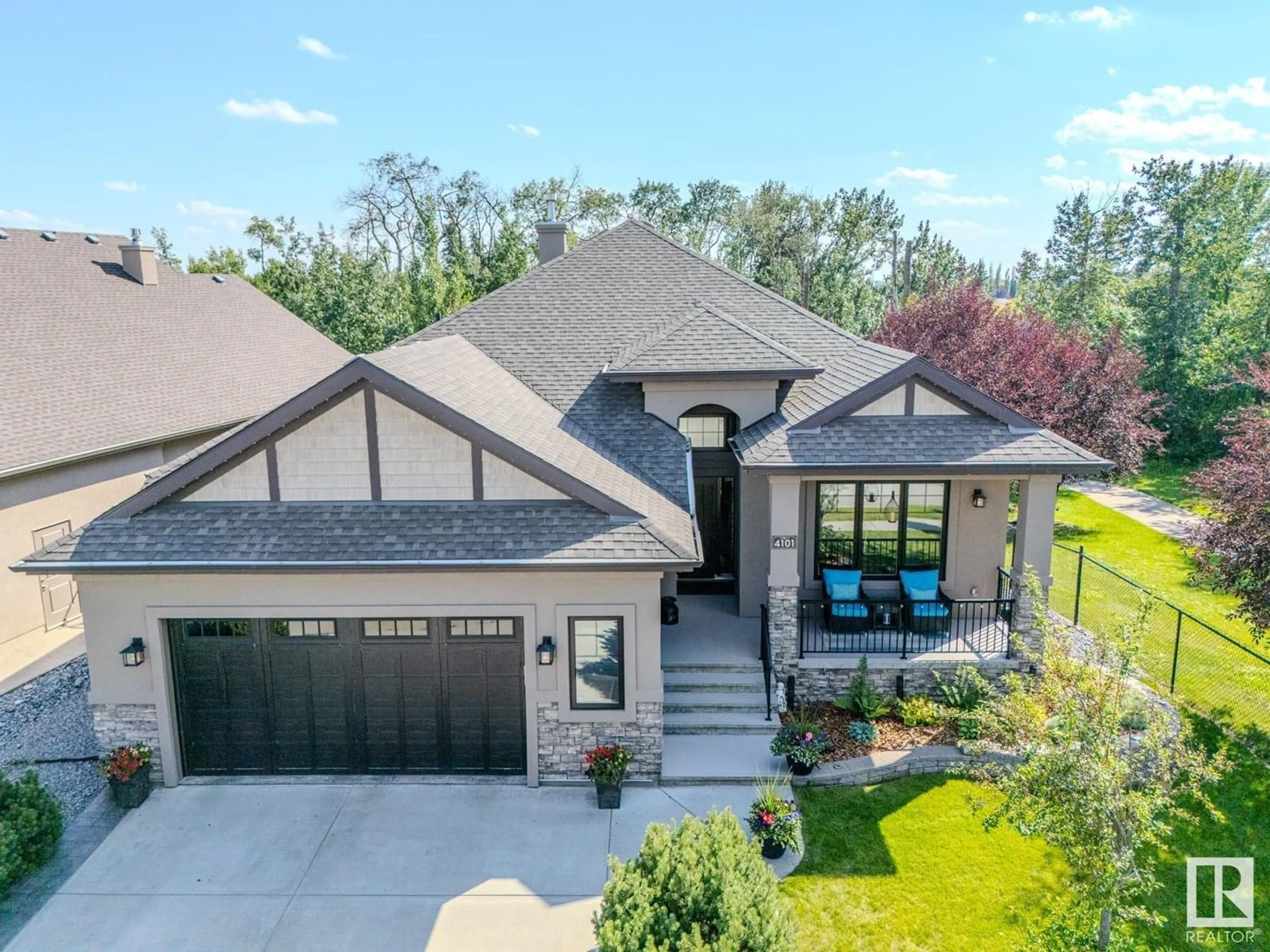Home with brick exterior material, unknown for 4101 49 AV, Beaumont Alberta T4X1Y7