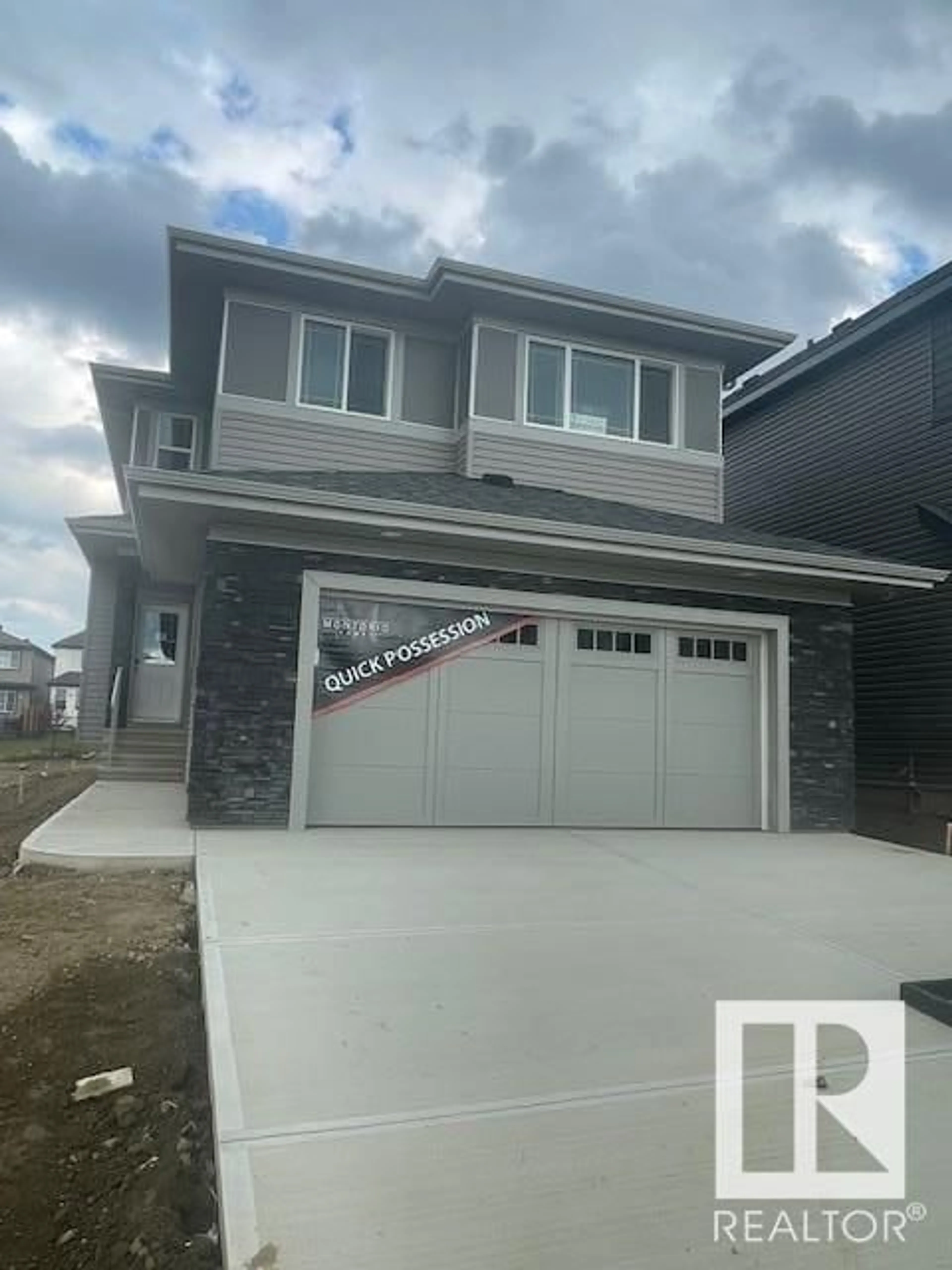 Home with vinyl exterior material, street for NW - 13051 212 ST, Edmonton Alberta T5S0T8