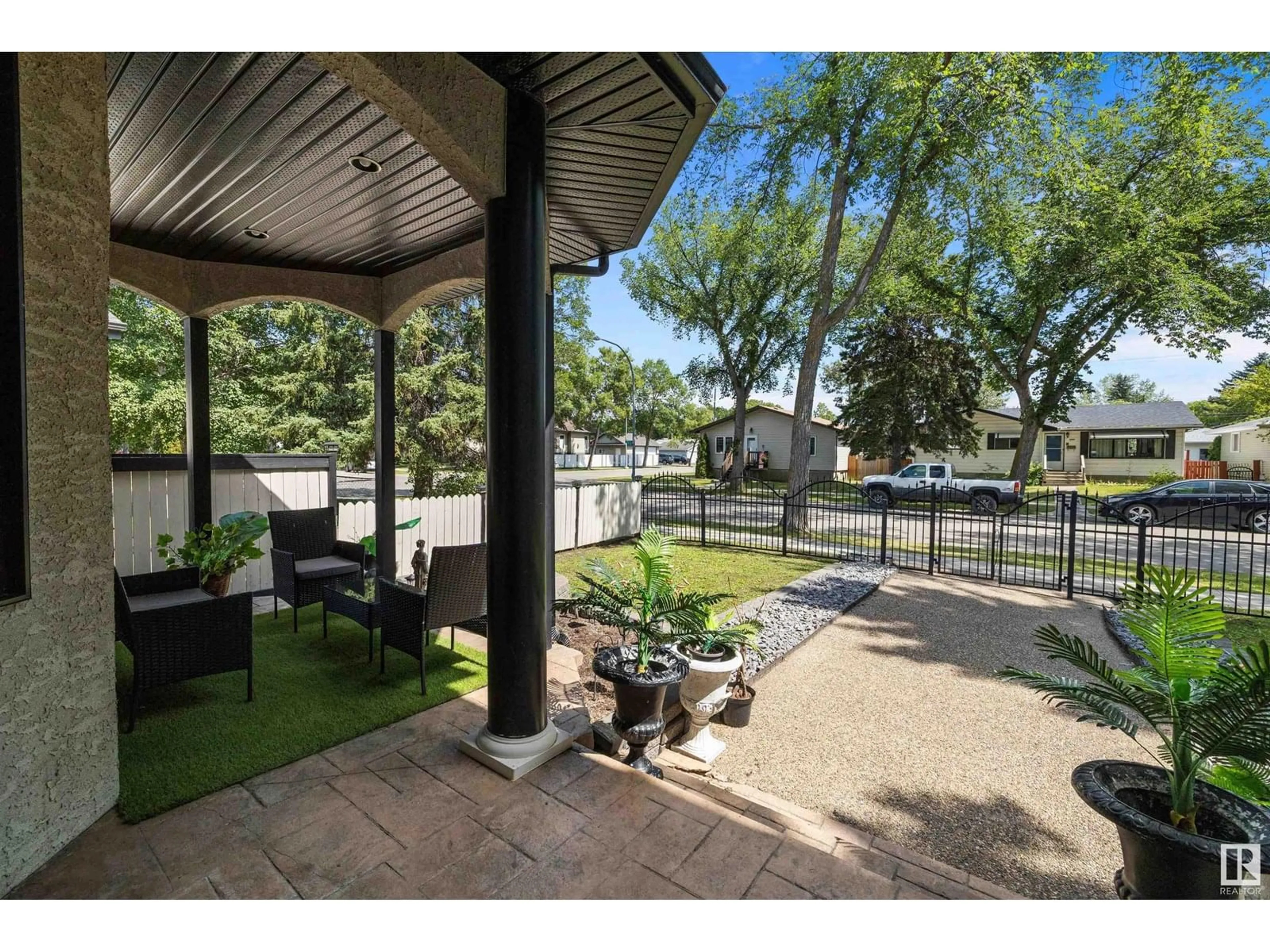 Patio, street for NW - 9544 154 ST, Edmonton Alberta T5P2E9
