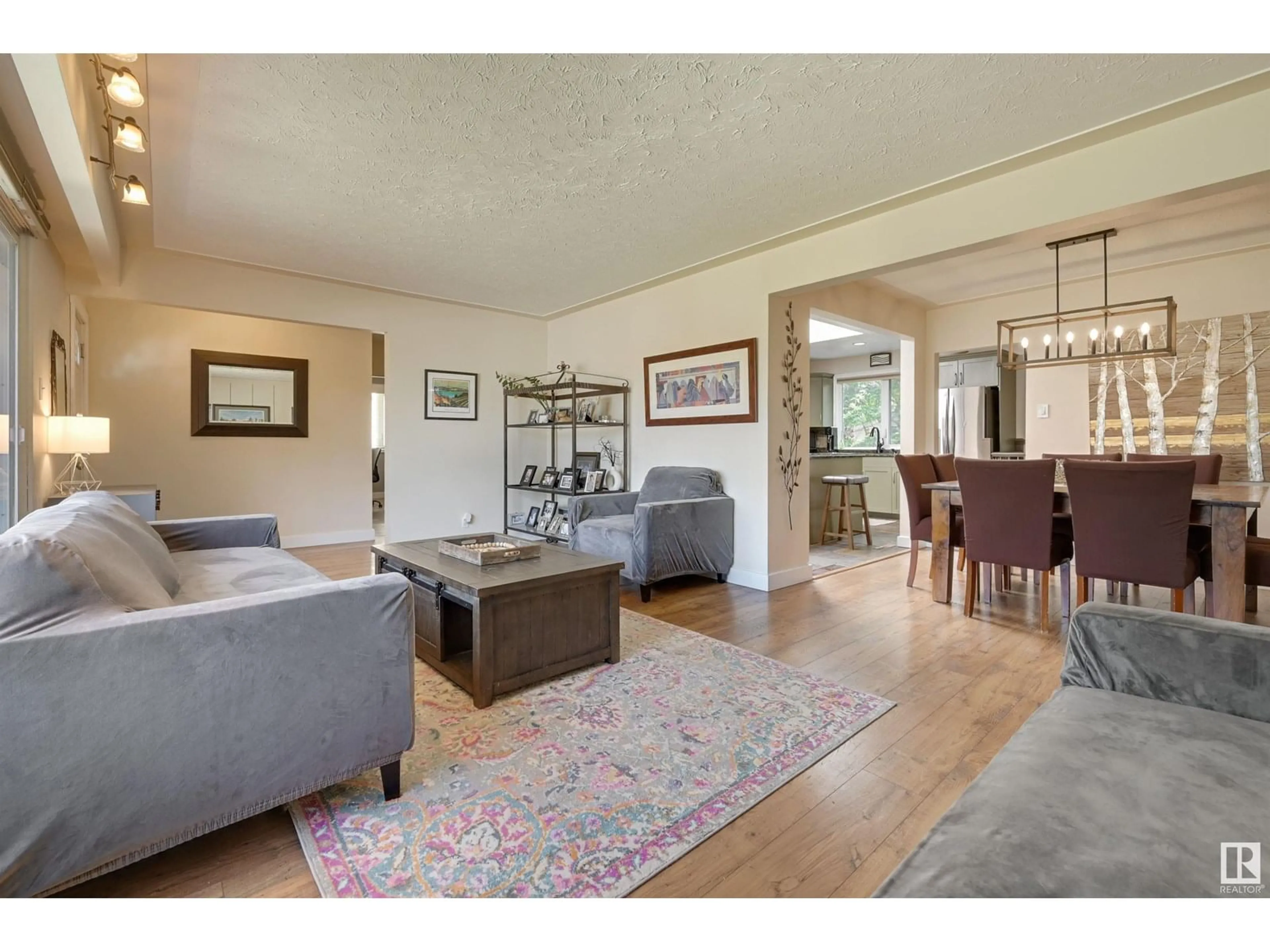 Living room with furniture, unknown for 9527 148 ST, Edmonton Alberta T5N3E3